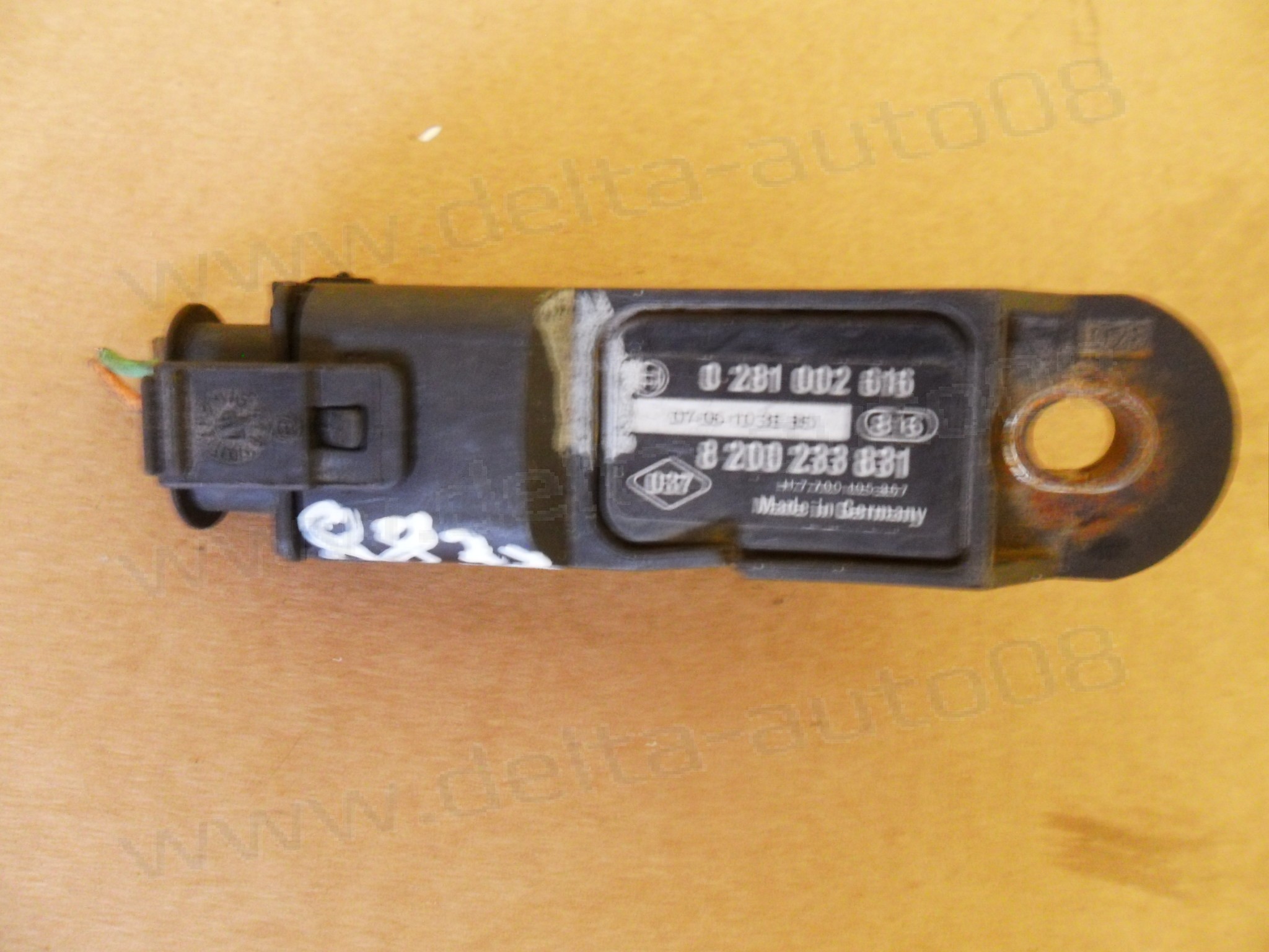 MAP сензор за Renault Laguna, Clio, 0 281 002 616, 0281002616, 8 200 233 831, 8200233831 
