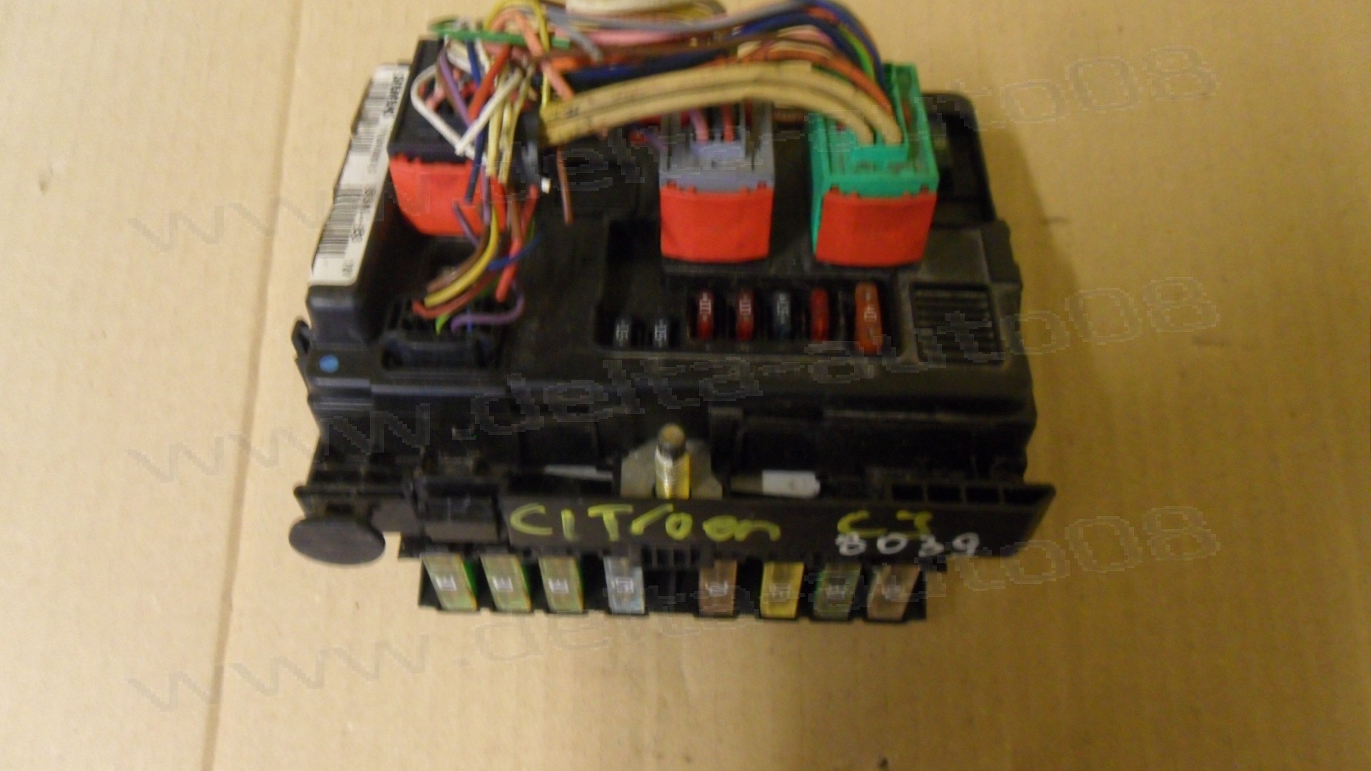 BSM модул за Citroen C3, BSM-B3, BSMB3, T118470003 G, T118470003G, 9643498880-00, 964349888000