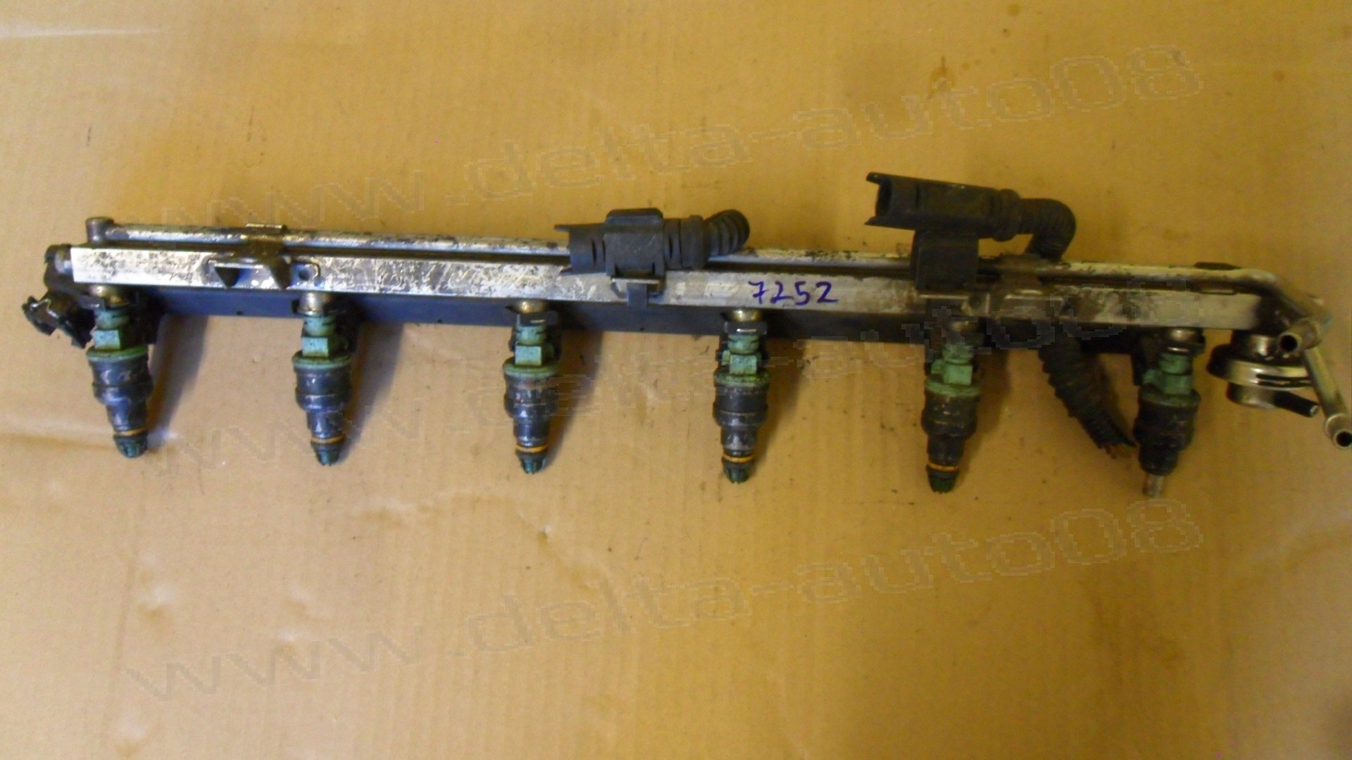 Горивна рейка, дюзи, клапан за BMW 5, E39, 2.5i, 1996-2003г., 0 280 160 597, 0280160597, 1436110