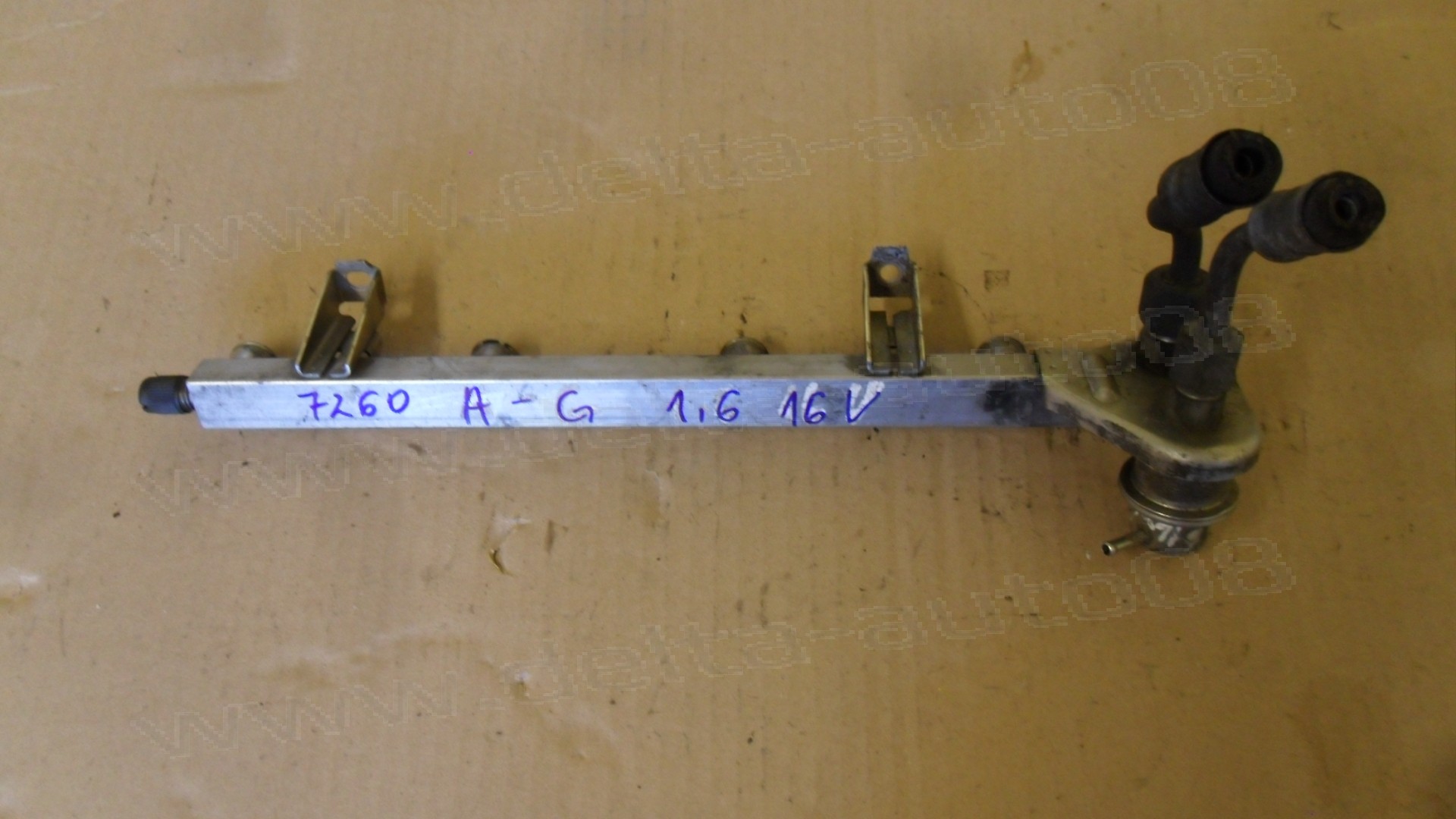 Горивна рейка, клапан за Opel Astra G, 1.6i, 16V, 1998-2009г., 0 280 160 560, 0280160560