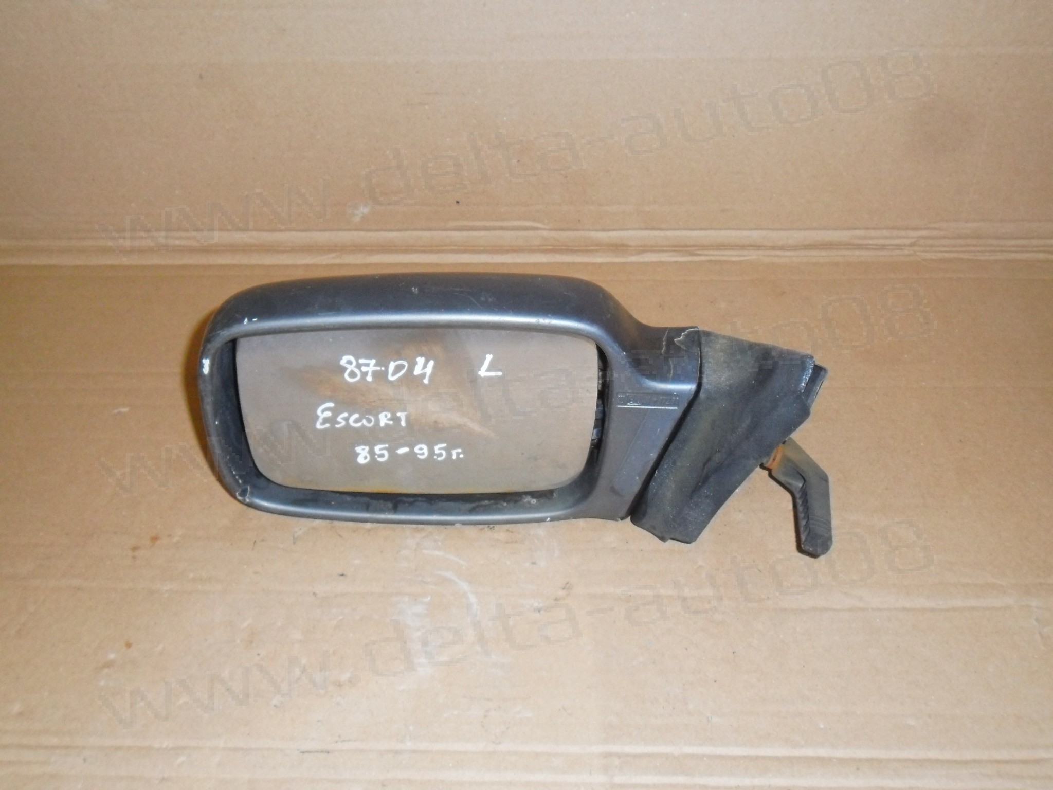 Огледало ляво за Ford Escort, 1985-1995г., механично