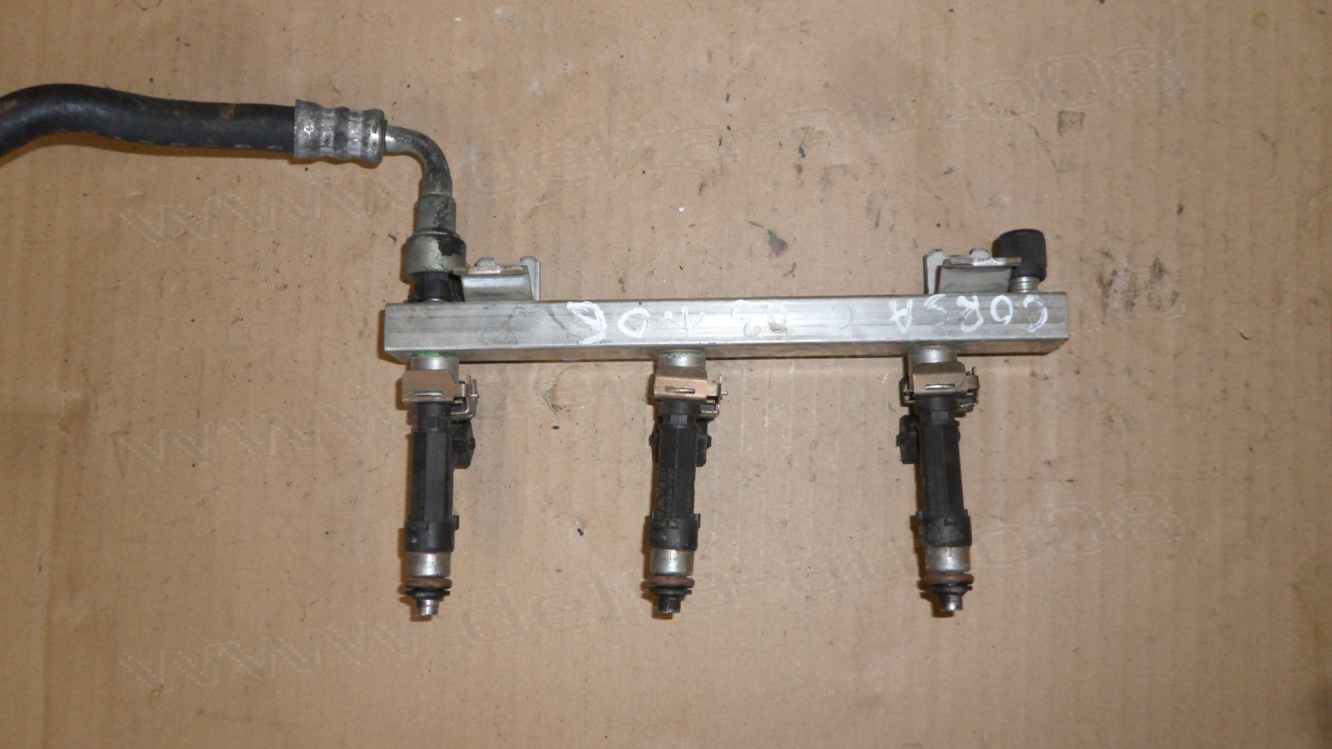 Горивна рейка, дюза за Opel Corsa D, C, 1.0i, 2000-2014г., 0 280 151 207, 0280151207, 0 280 158 501, 0280158501 