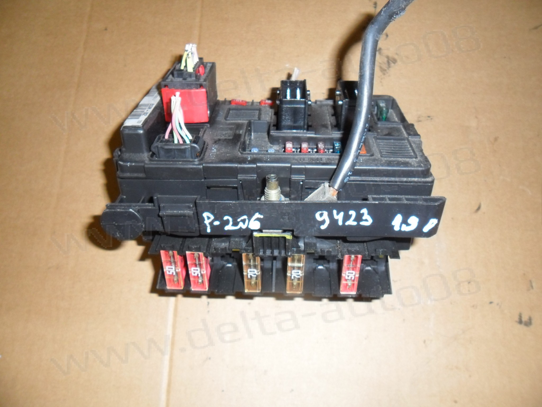 BSM модул за Peugeot 206, Partner, 1.9 D, 9650618580-00, 9650618580 00, 9650618500, BSM-B2, BSMB2, BSM B2, T118470002 J, T118470002J 