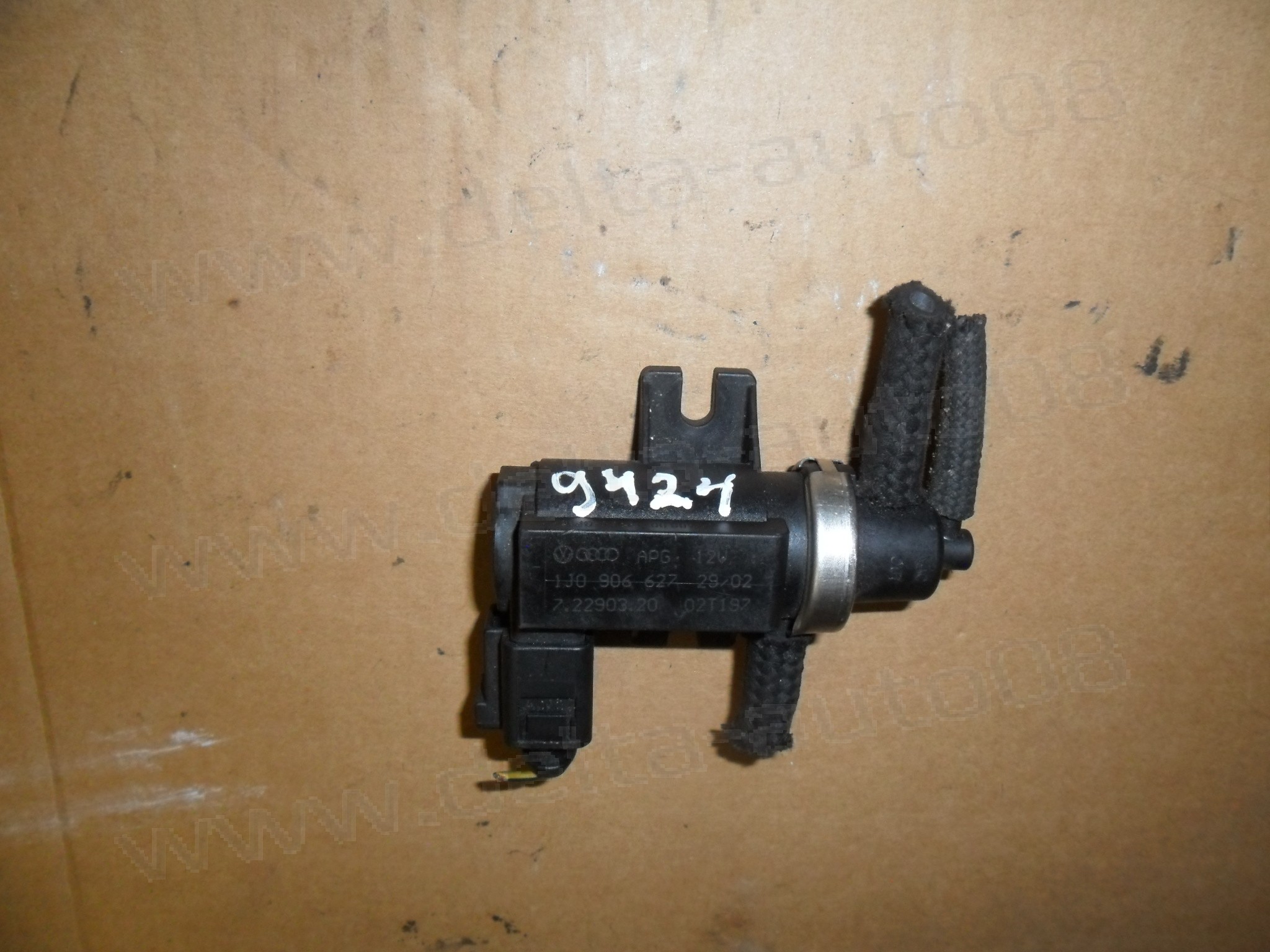 Вакуум клапан за Audi, VW, Skoda, Seat, 1.9 TDI, 1J0 906 627, 1J0906627, 7.2290320, 72290320