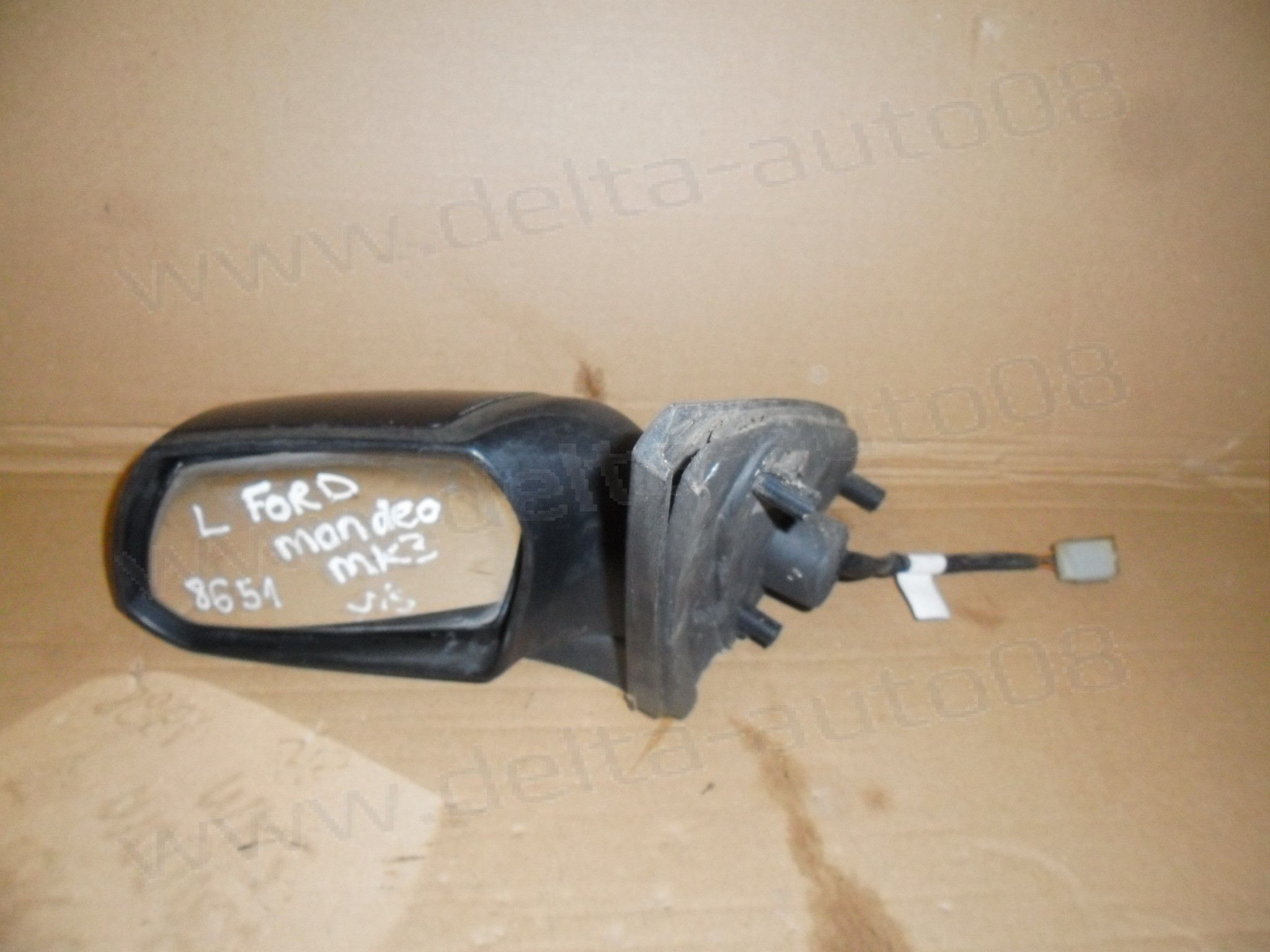 Огледало ляво за Ford Mondeo, 2000-2007г., електрическо 
