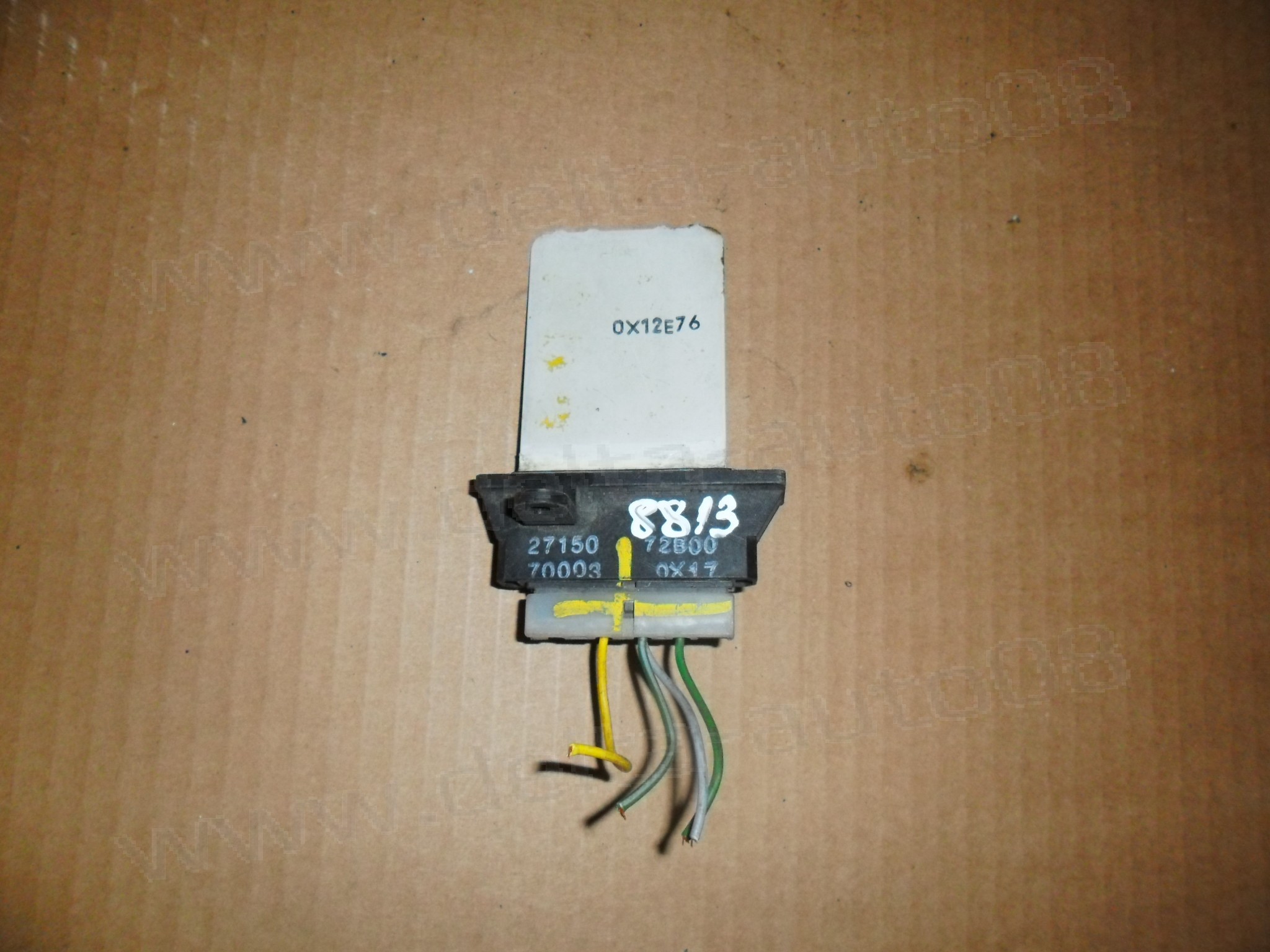 Реостат за Nissan Micra K11, 1992-2003г., 27150 72B00, 2715072B00