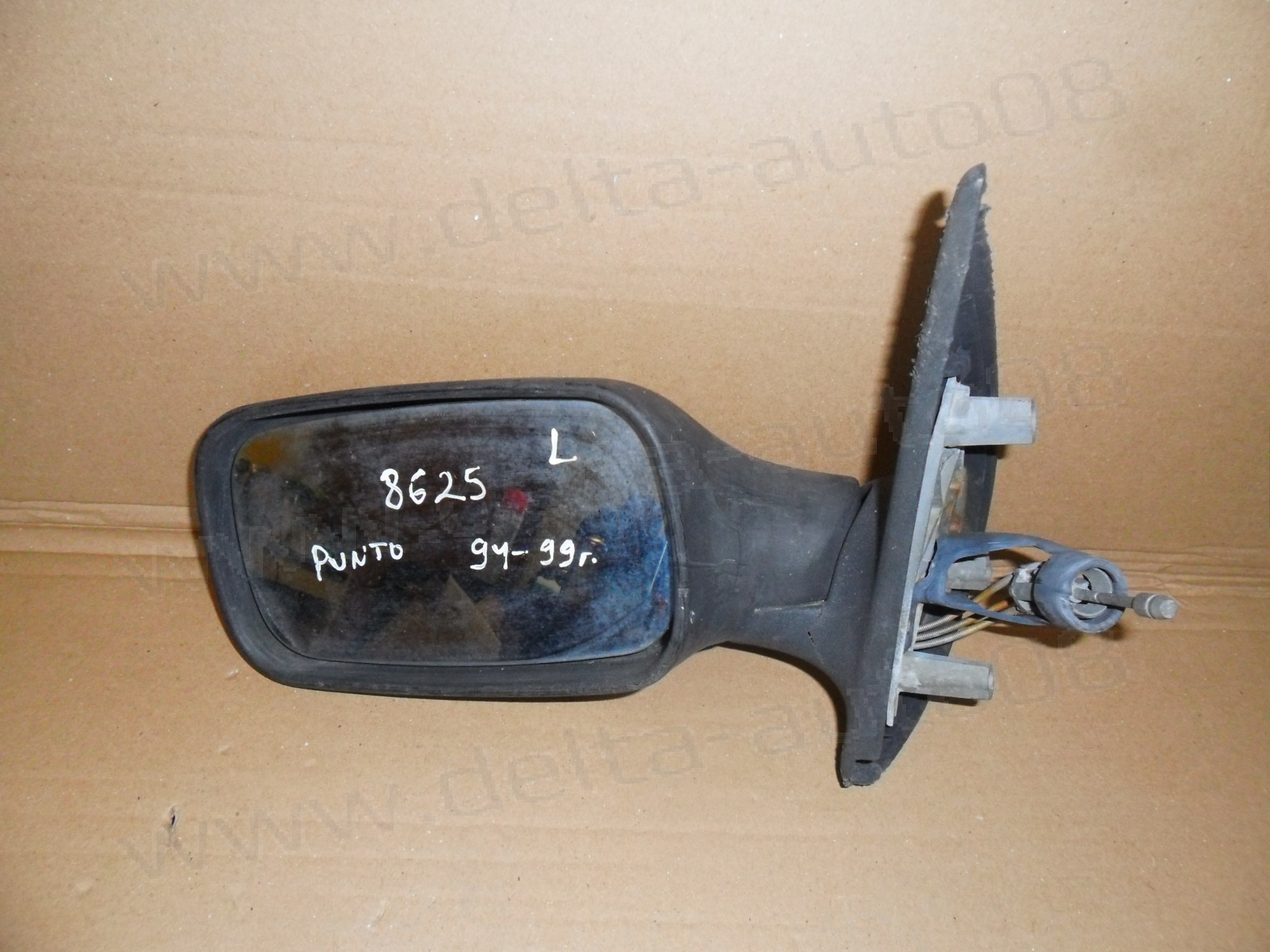 Огледало ляво за Fiat Punto, 1994-1999г., механично