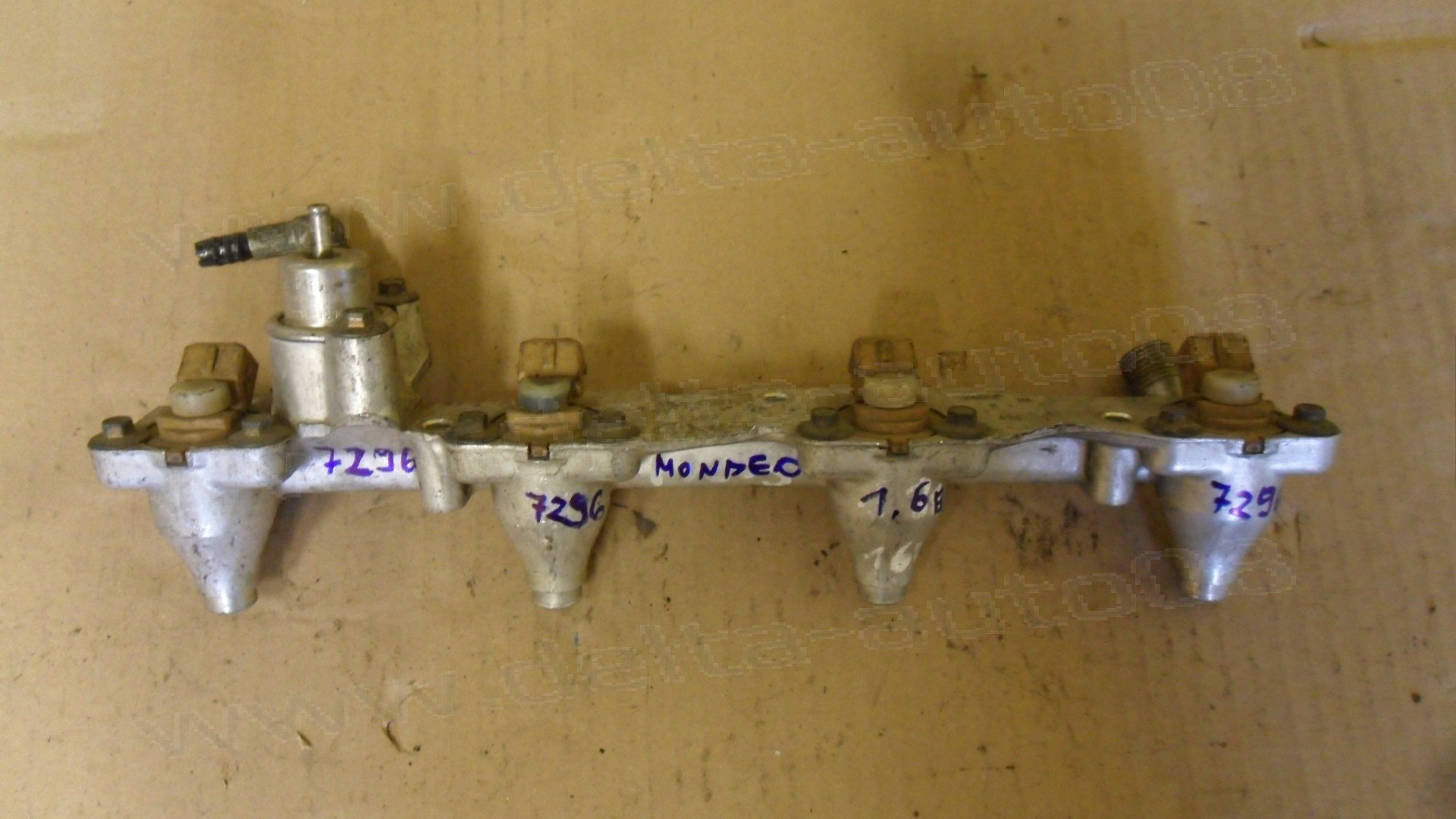 Горивна рейка, дюзи, клапан за Ford Mondeo, Escort, 1.6i, 16V, 1992-1996г., 938F-9D280 AC, 938F94280AC, 0 280 160 509, 0280160509