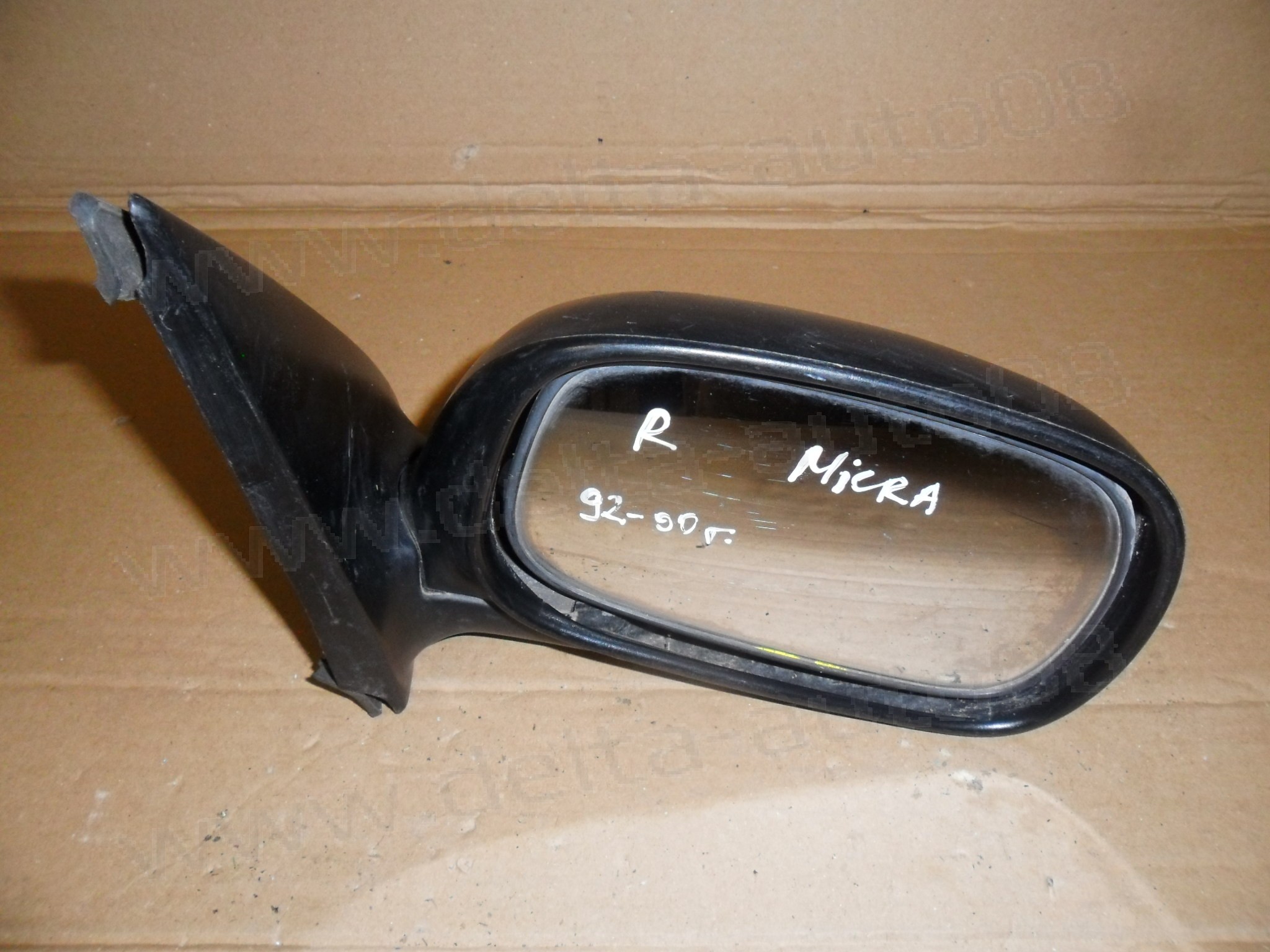 Огледало дясно за Nissan Micra K11, 1992-2000г., механично