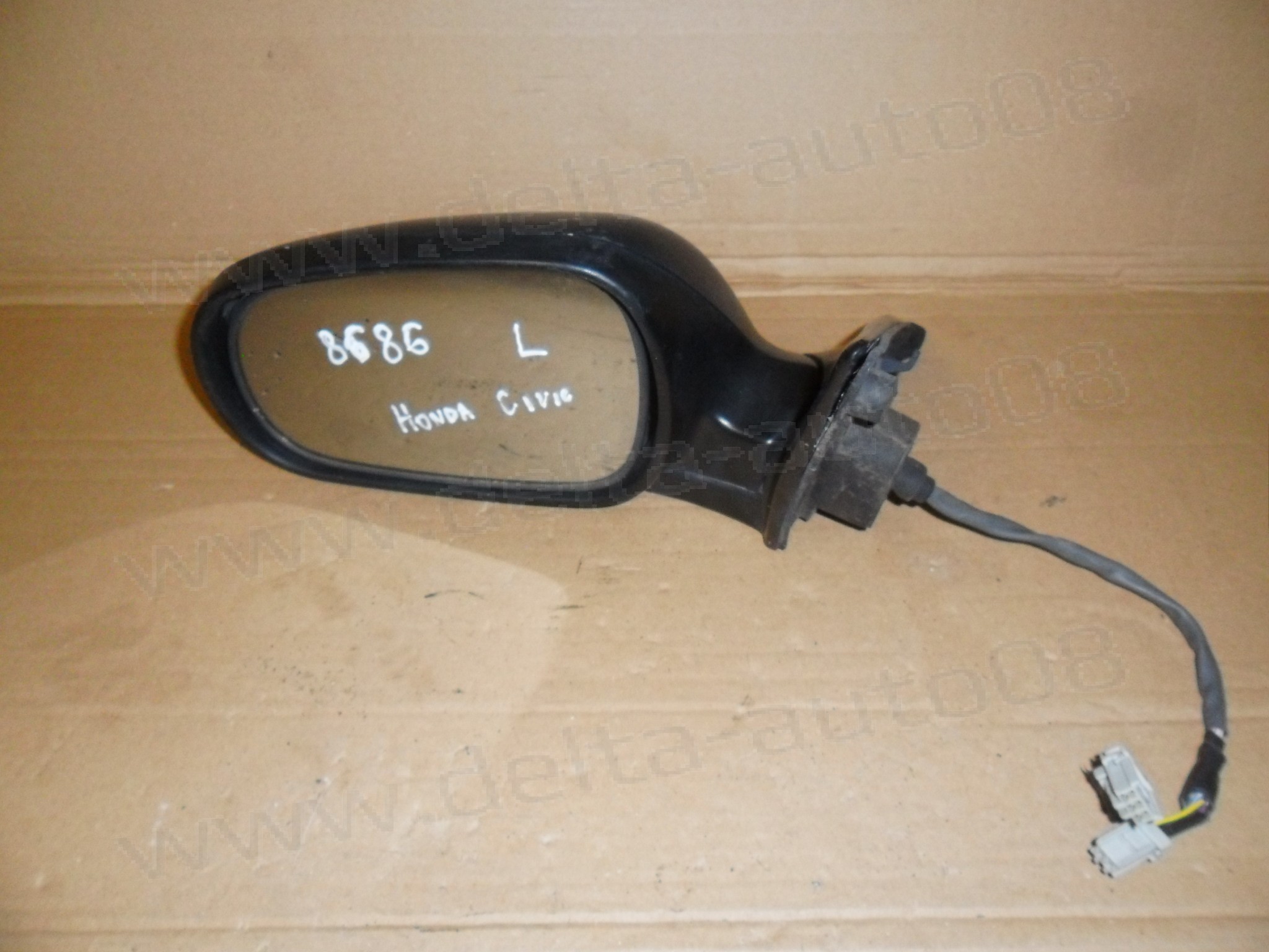 Огледало ляво за Honda Civic, 1995-2001г., електрическо 