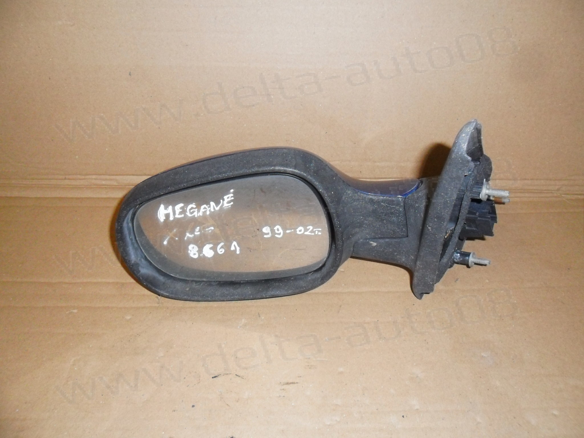 Огледало ляво за Renault Megane, 1999-2002г., електрическо 