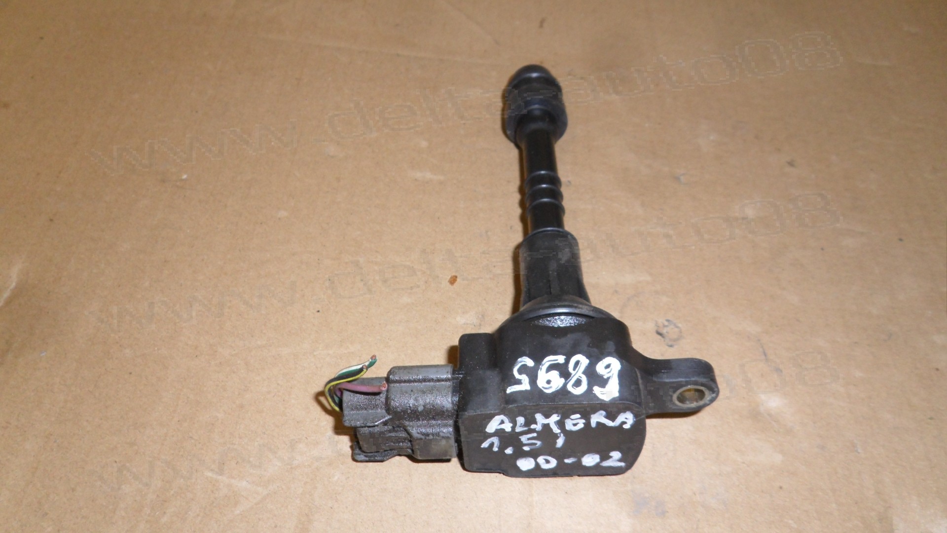 Бобина за Nissan Almera II, N16, 1.5, 90к.с., 2000-2006г., AIC-4004C, AIC 4004C, AIC4004C, 22448 6N002, 224486N002