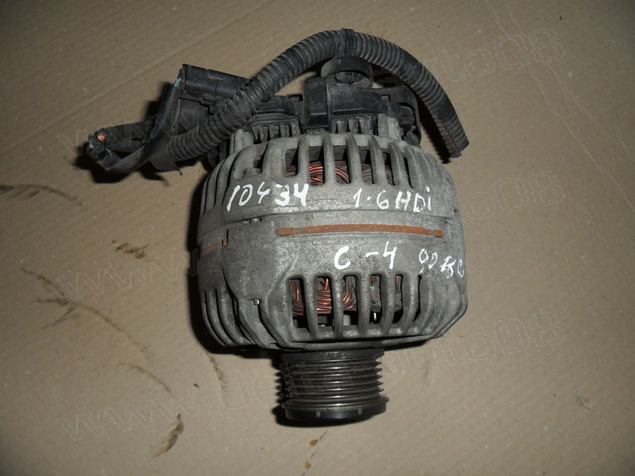 Генератор, Алтернатор Citroen C4 1.6, HDI, 9646321880  0124525035