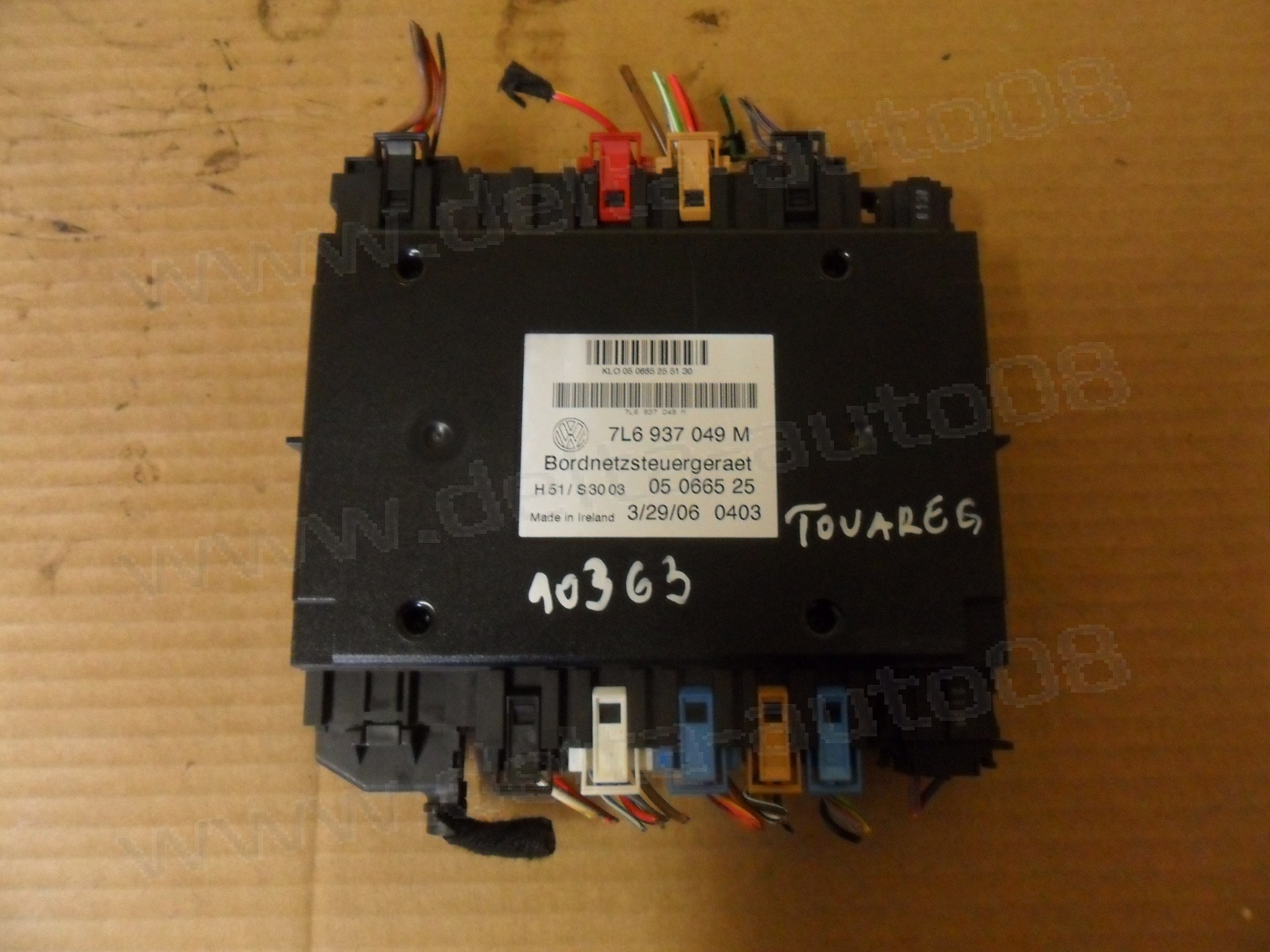 Комфорт контрол модул, VW Touareg, 2002-2010г., 7L6 937  049 M, 7L6937049M