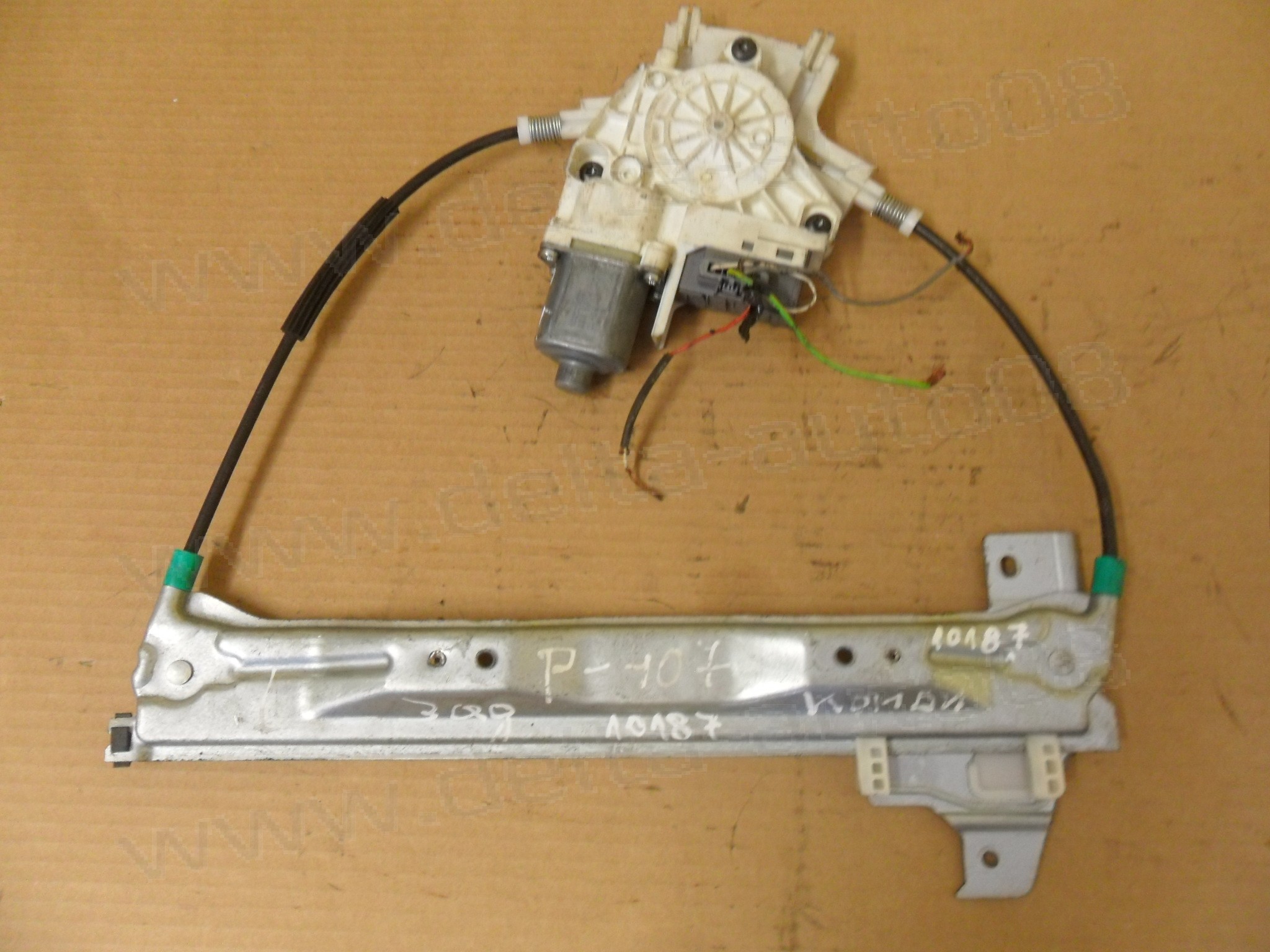 Стъклоповдигач, заден ляв, Peugeot 407, 2004-2011г., 994 651-101, 994651-101, 994651101, комби