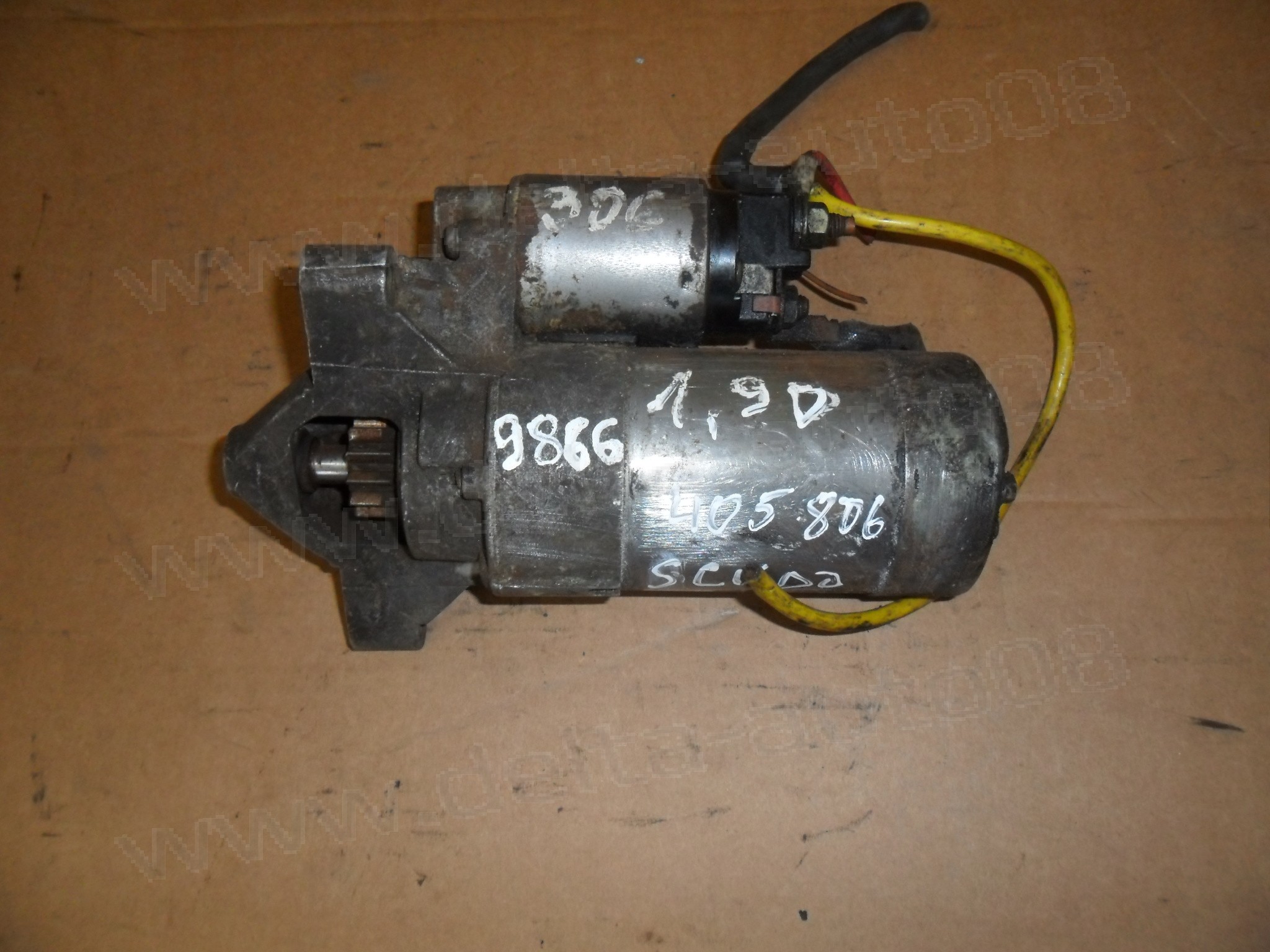 Стартер за Peugeot 405, 806, Fiat Scudo 1.9 D, M001T9081 