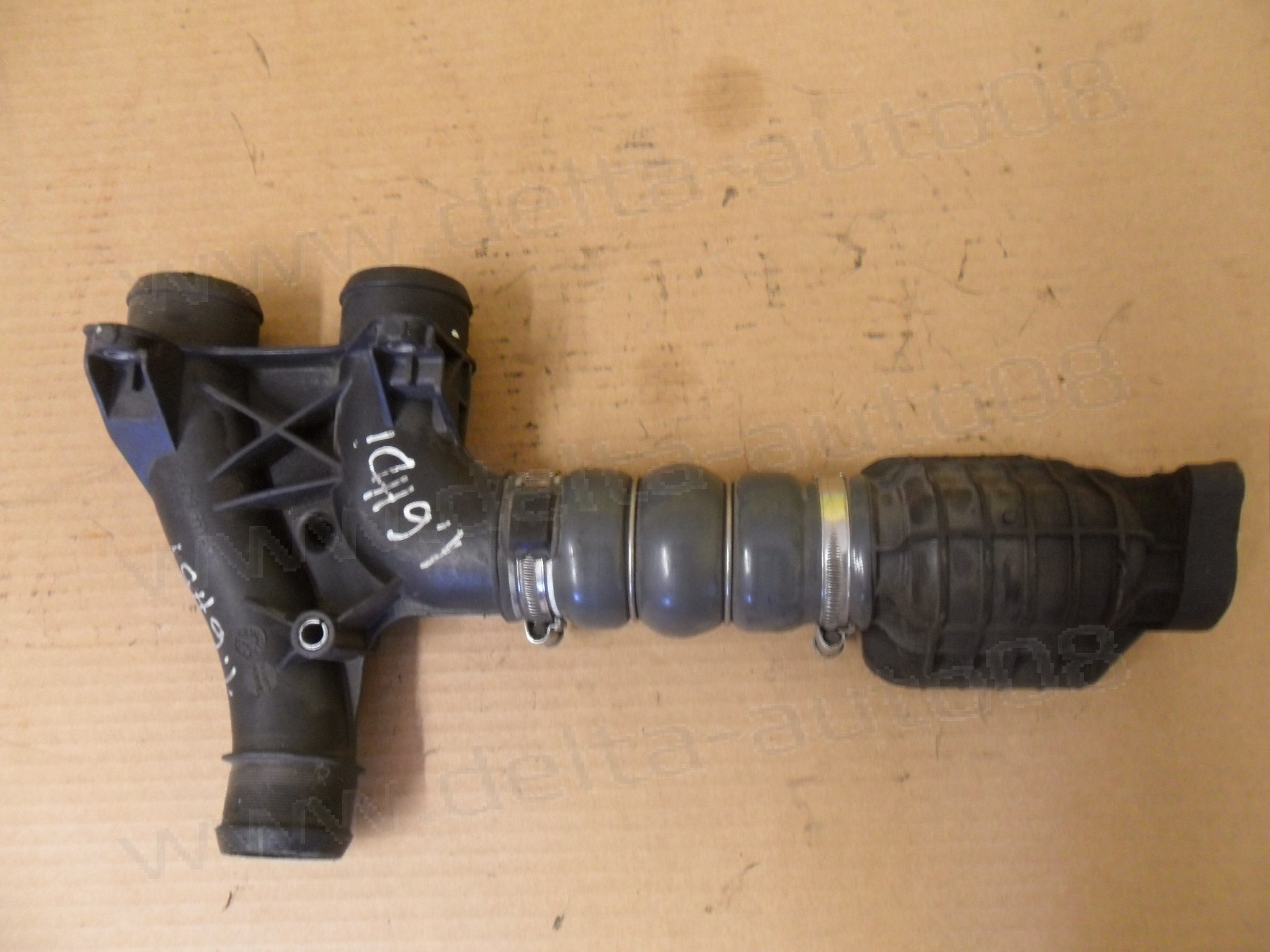 Гофриран маркуч за Peugeot 208, 308, 508, Partner, Citroen Berlingo, 1.6 HDI, 9678406580, 9685598580C03