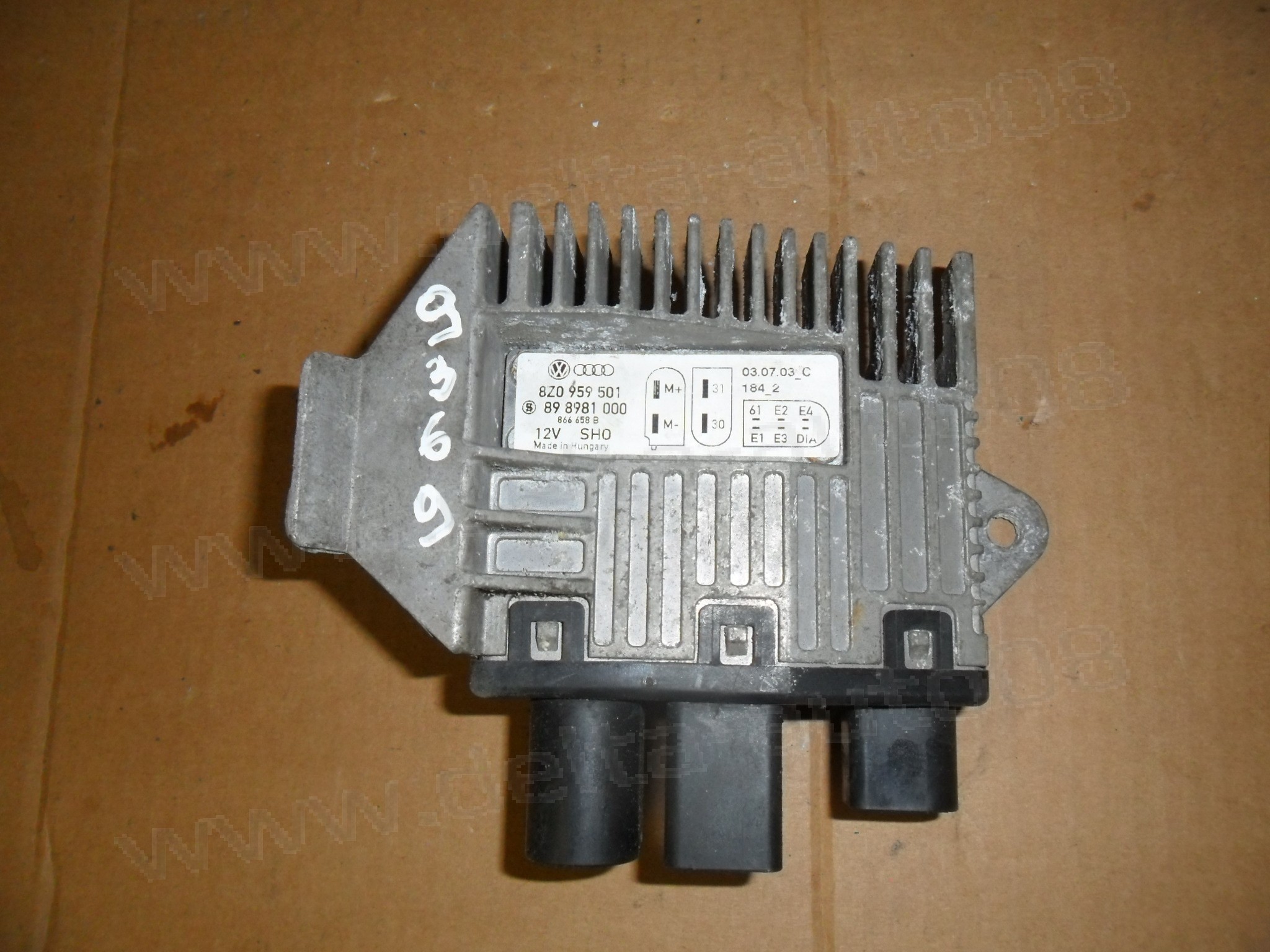 Реле перка за Audi A2, 2000-2005г., 8Z0 959 501, 8Z0959501, 898981000, 89 8981 000