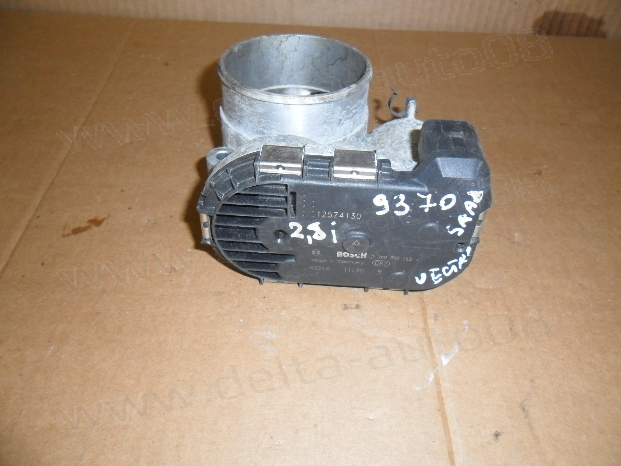 Дросел за Opel Vectra C, Saab 9-3, 2.8 i, 0 280 750 163, 0280750163