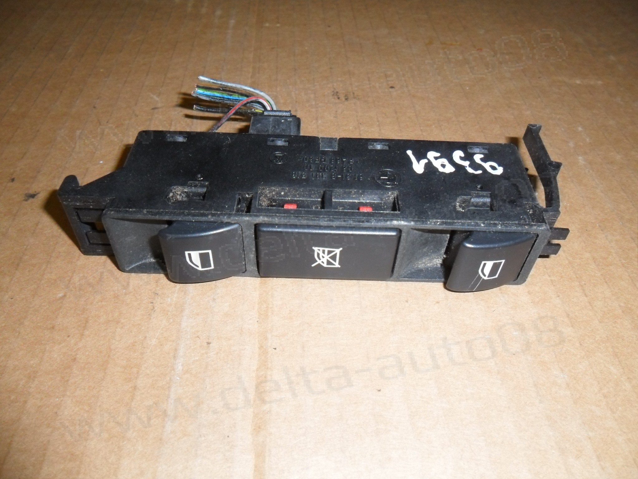 Панел контрол стъкла за BMW 3, E46, 1998-2007г., 61.31-8 381 518, 6131-8381518, 61318381518
