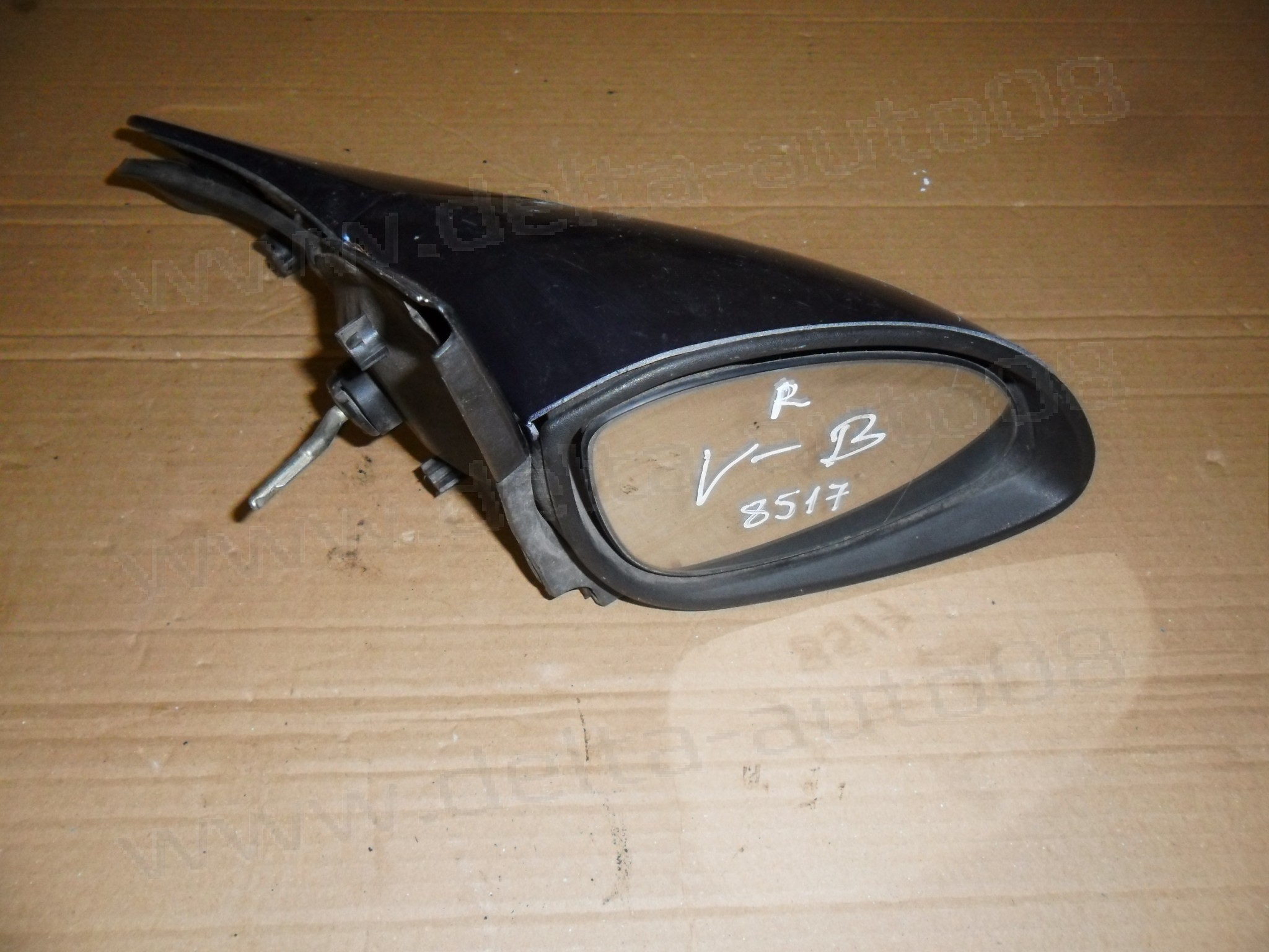 Огледало дясно за Opel Vectra B, 1995-2002г., механично, Със забележка