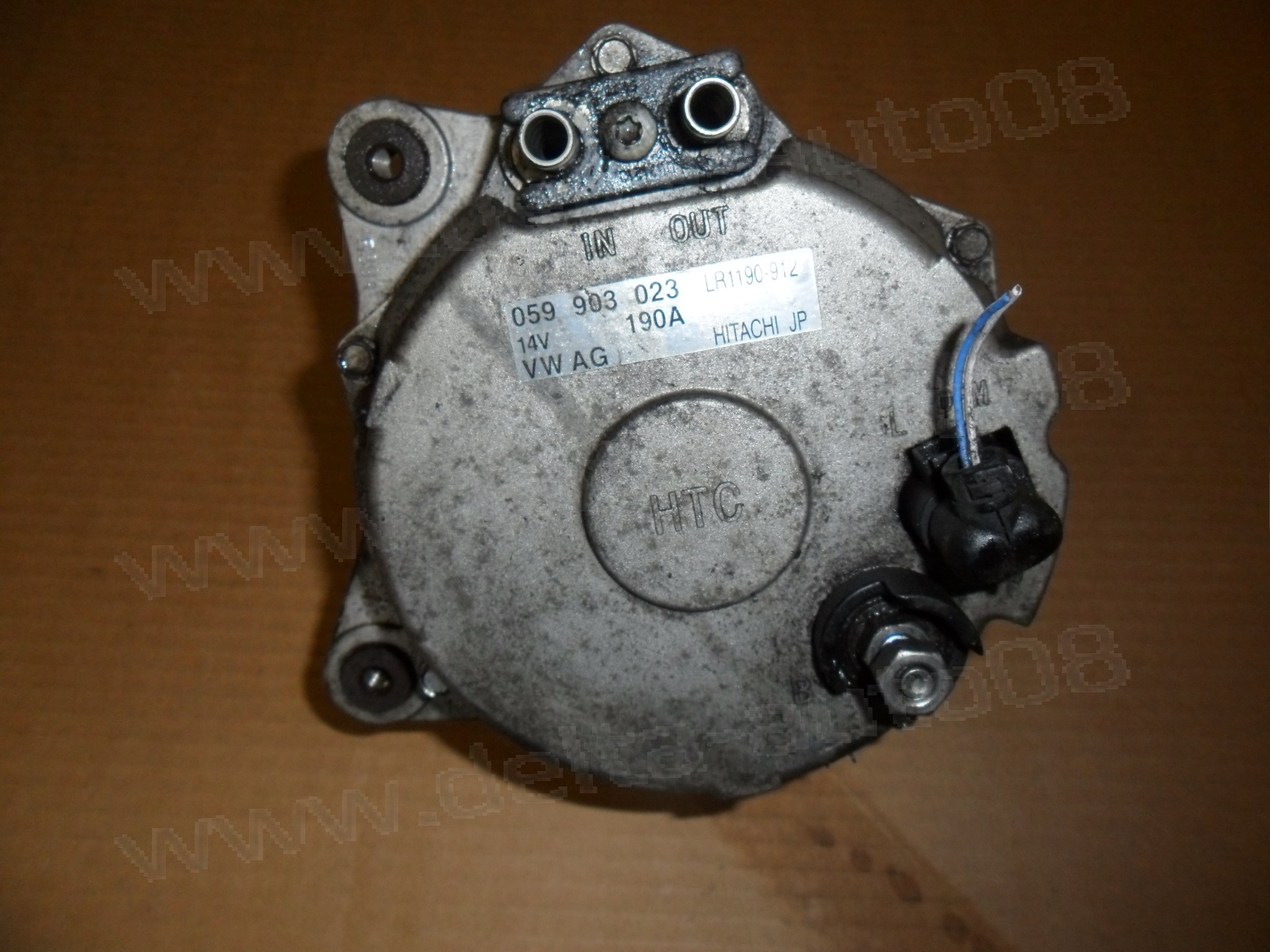 Генератор, Алтернатор за VW Touareg, Audi Q7, 059 903 023, 059903023, LR1190-912, LR1190912