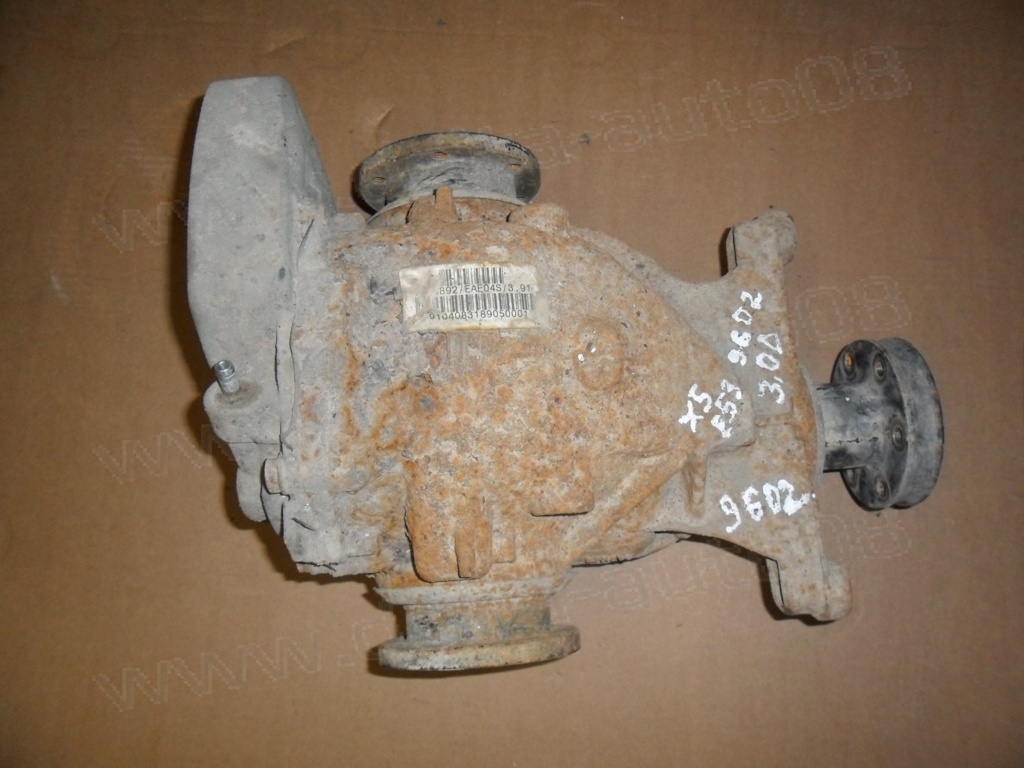 Заден диференциал за BMW X5, E53, 3.0 D, 218к.с., фейслифт, 7524892/EAE04S/3.91, 3.91, 7524892EAE04S 