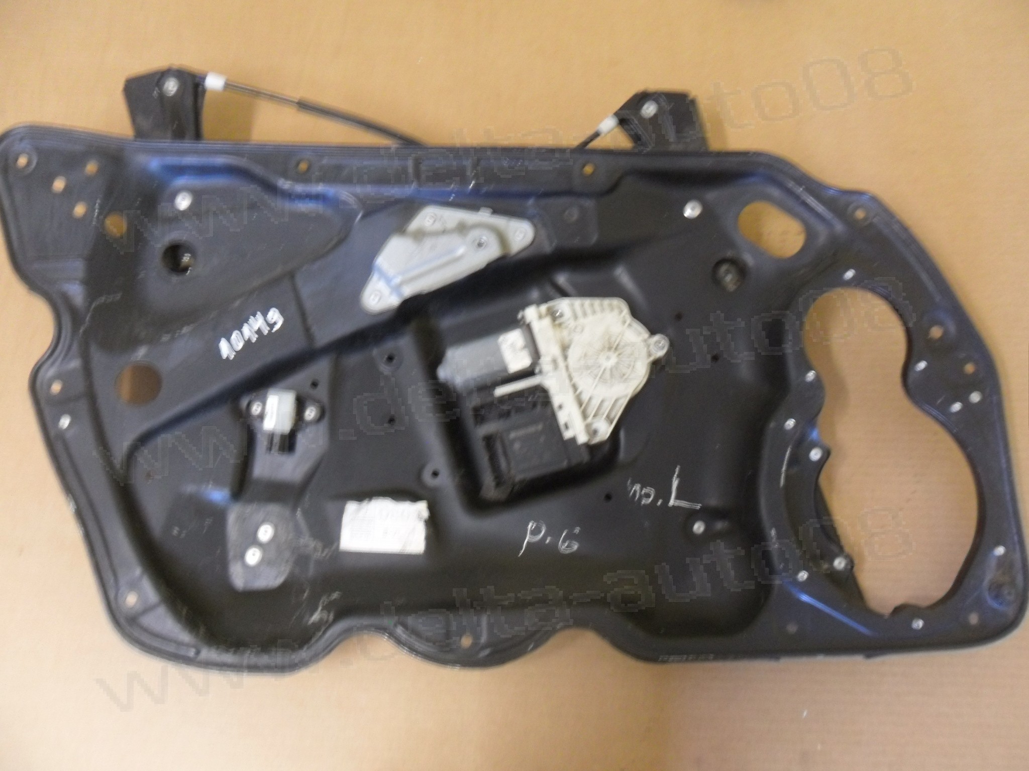 Стъклоповдигач, преден ляв, VW Passat VI, 2005-2011г., 1K0 959 792 L, 1K0959792L, 969244-100, 969244100