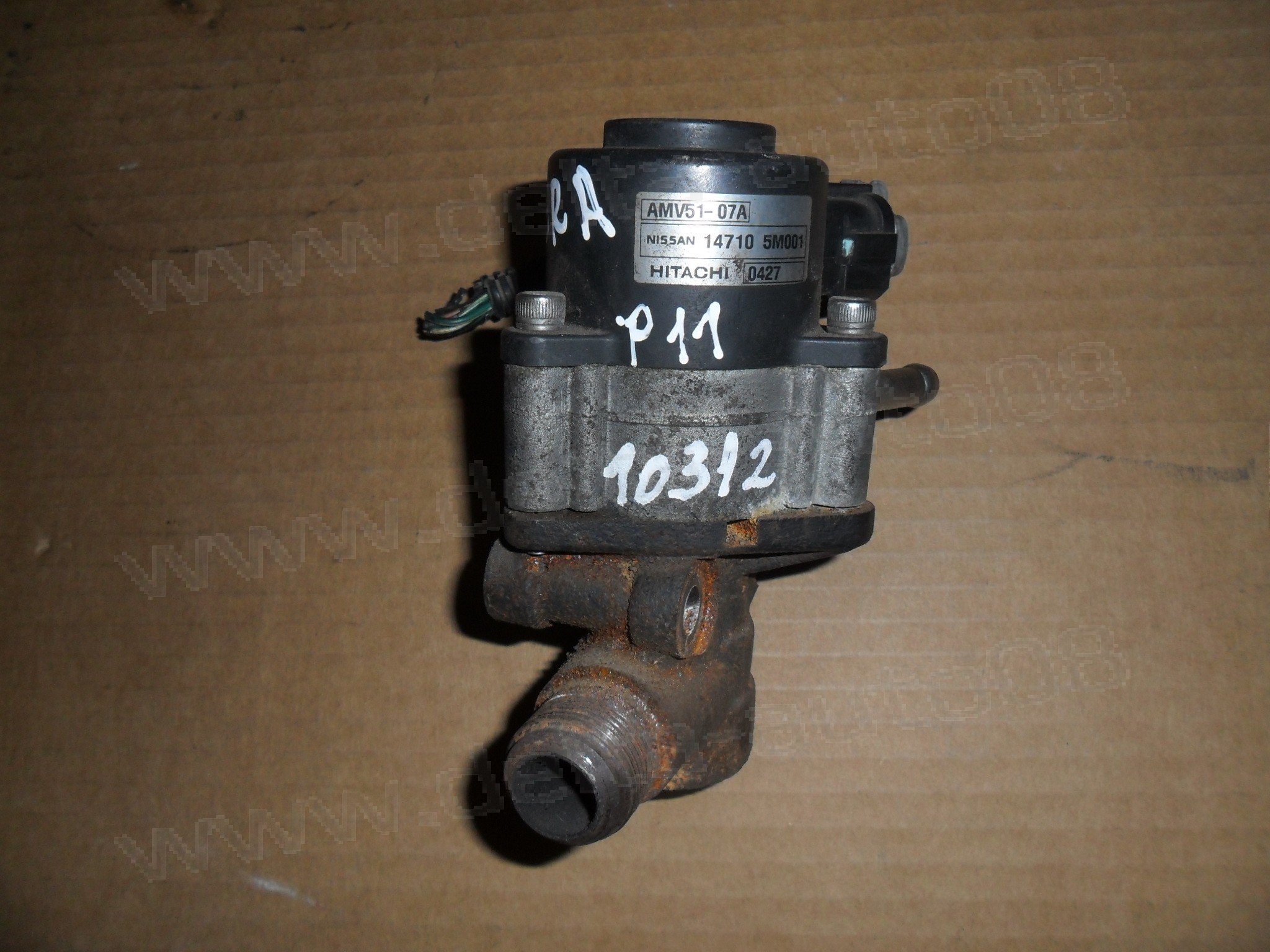 EGR клапан за Nissan Primera P11, 1.8 i, 14710 5M001, 147105M001, AMV51-07A, AMV5107A