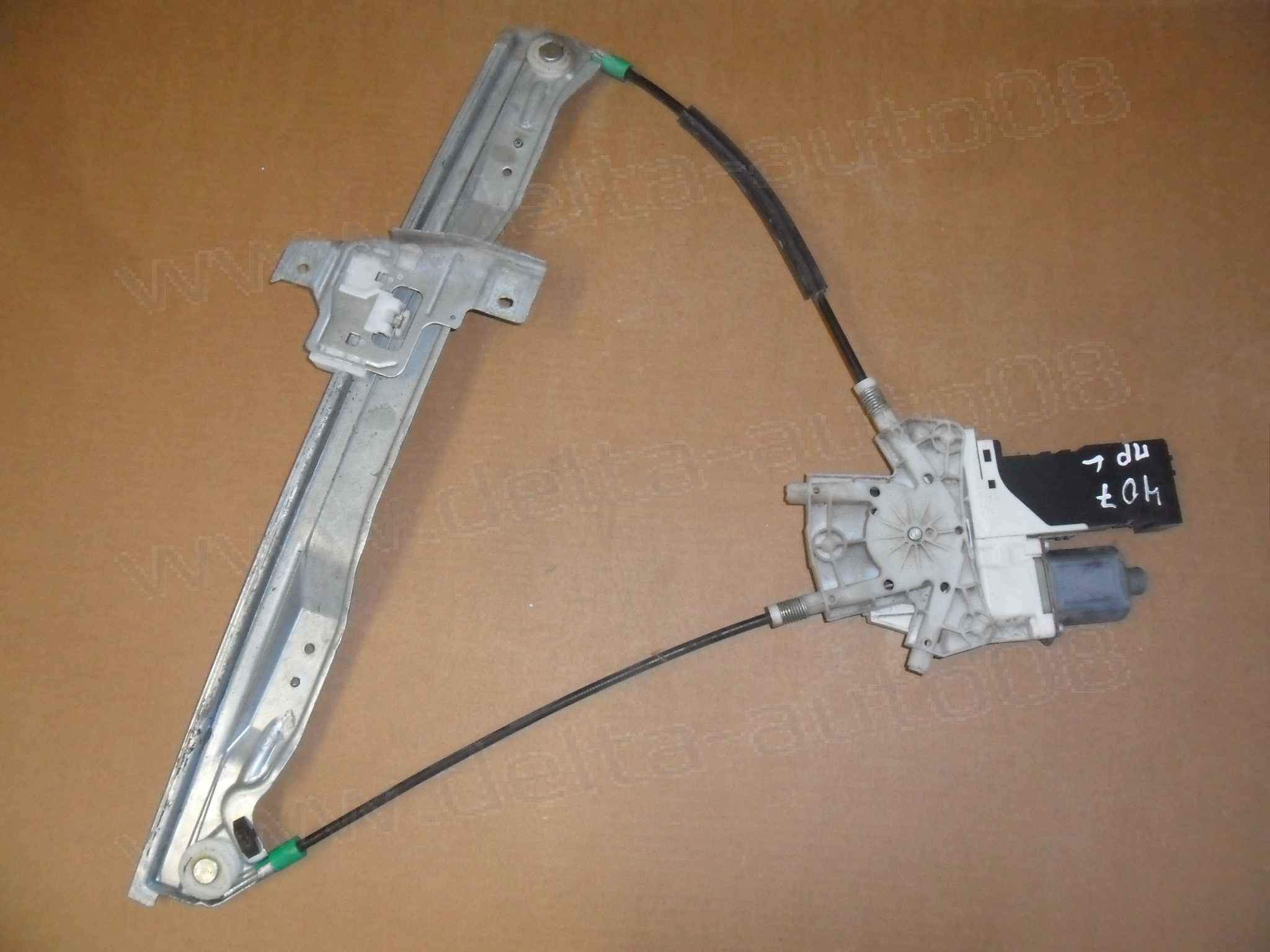 Стъклоповдигач, преден ляв, Peugeot 407, 2007г., 0 130 822 200, 0130822200, 1 137 328 125, 1137328125