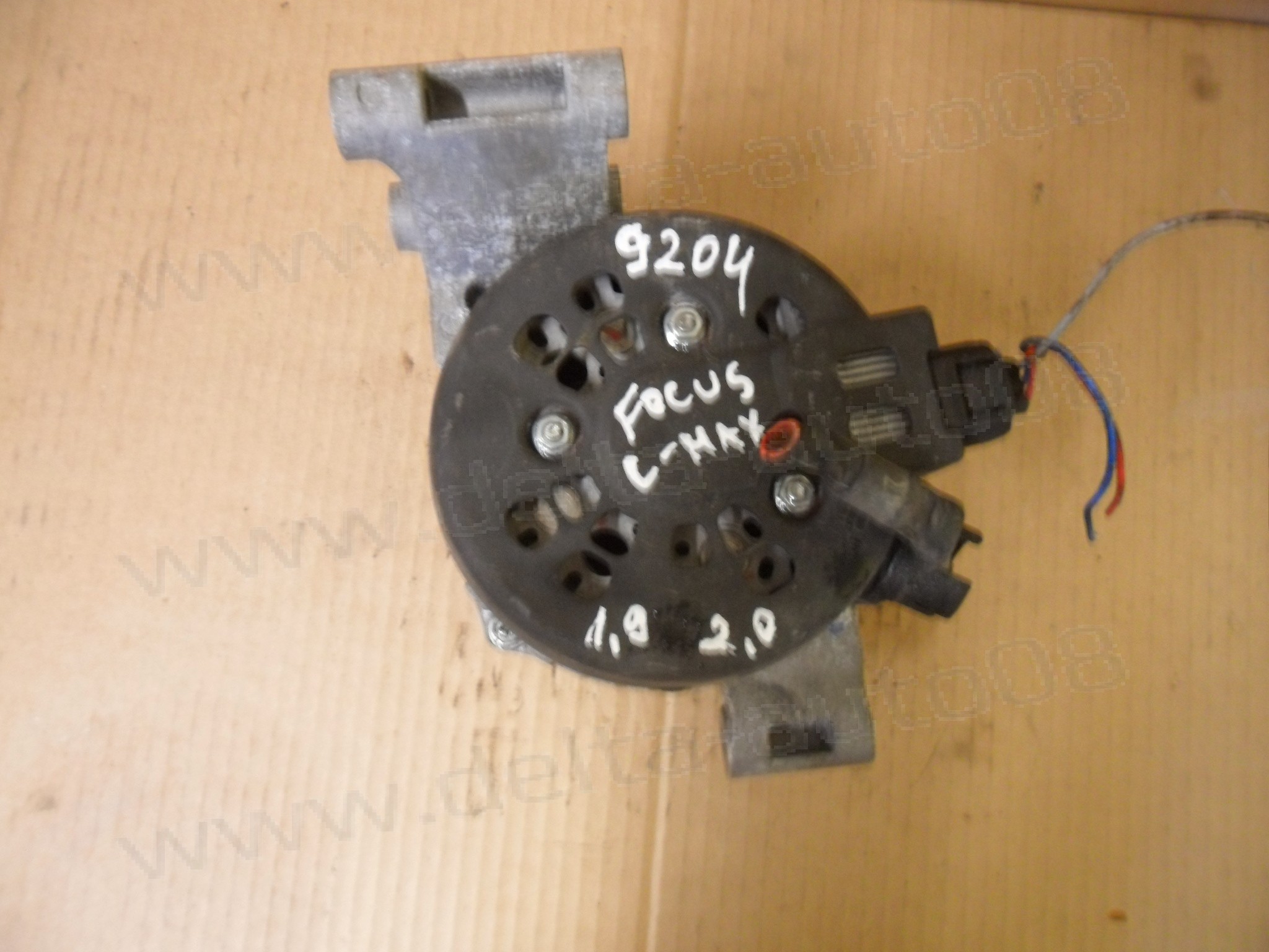 Генератор, Алтернатор за Ford Focus II, C-Max, 1.8, 2.0, 2003-2009г., 104210-3761, 104210 3761, 1042103761