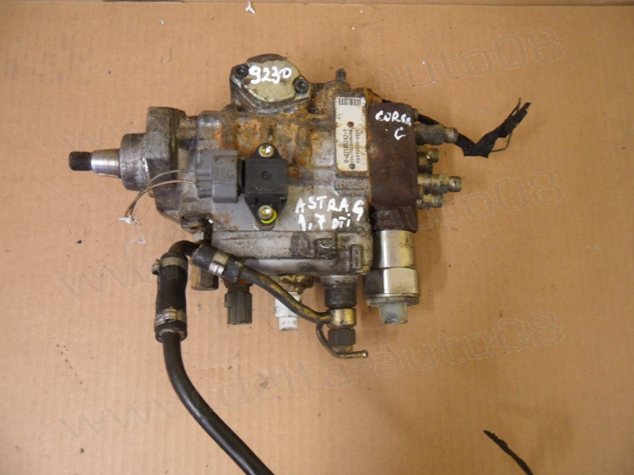 ГНП за Opel Astra G, Meriva A, Corsa C, 1.7 DTI, 8-97185242-1, 8971852421, HU096500 