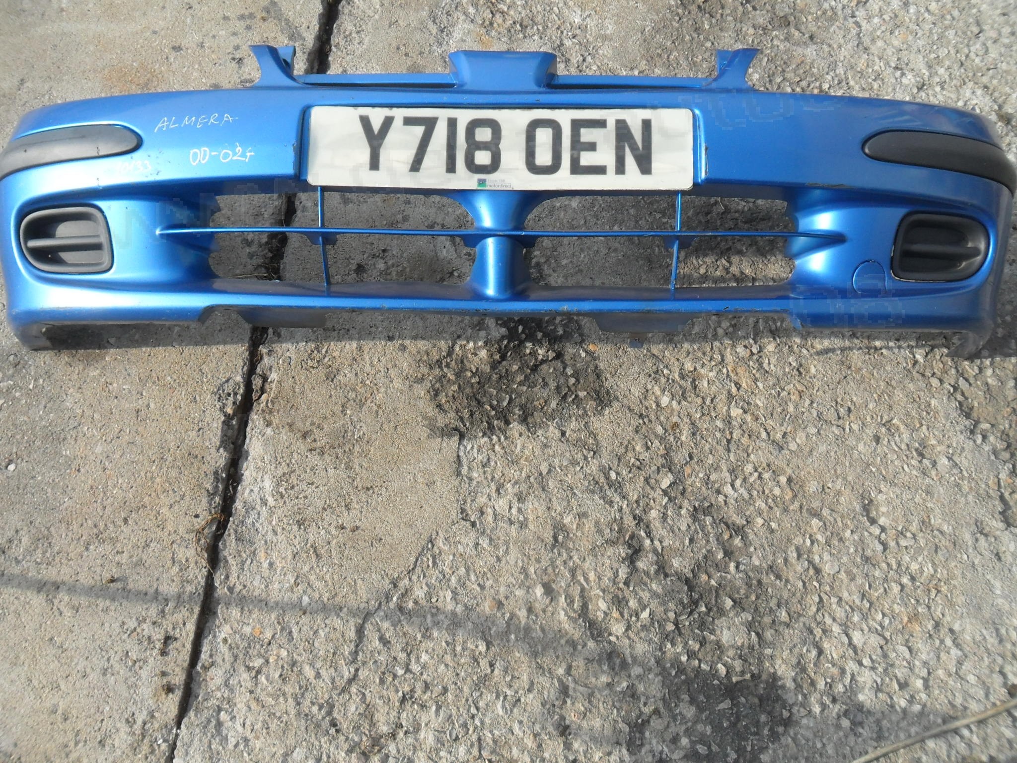 Предна броня за Nissan Almera N16, 2000-2007г., 620224M40