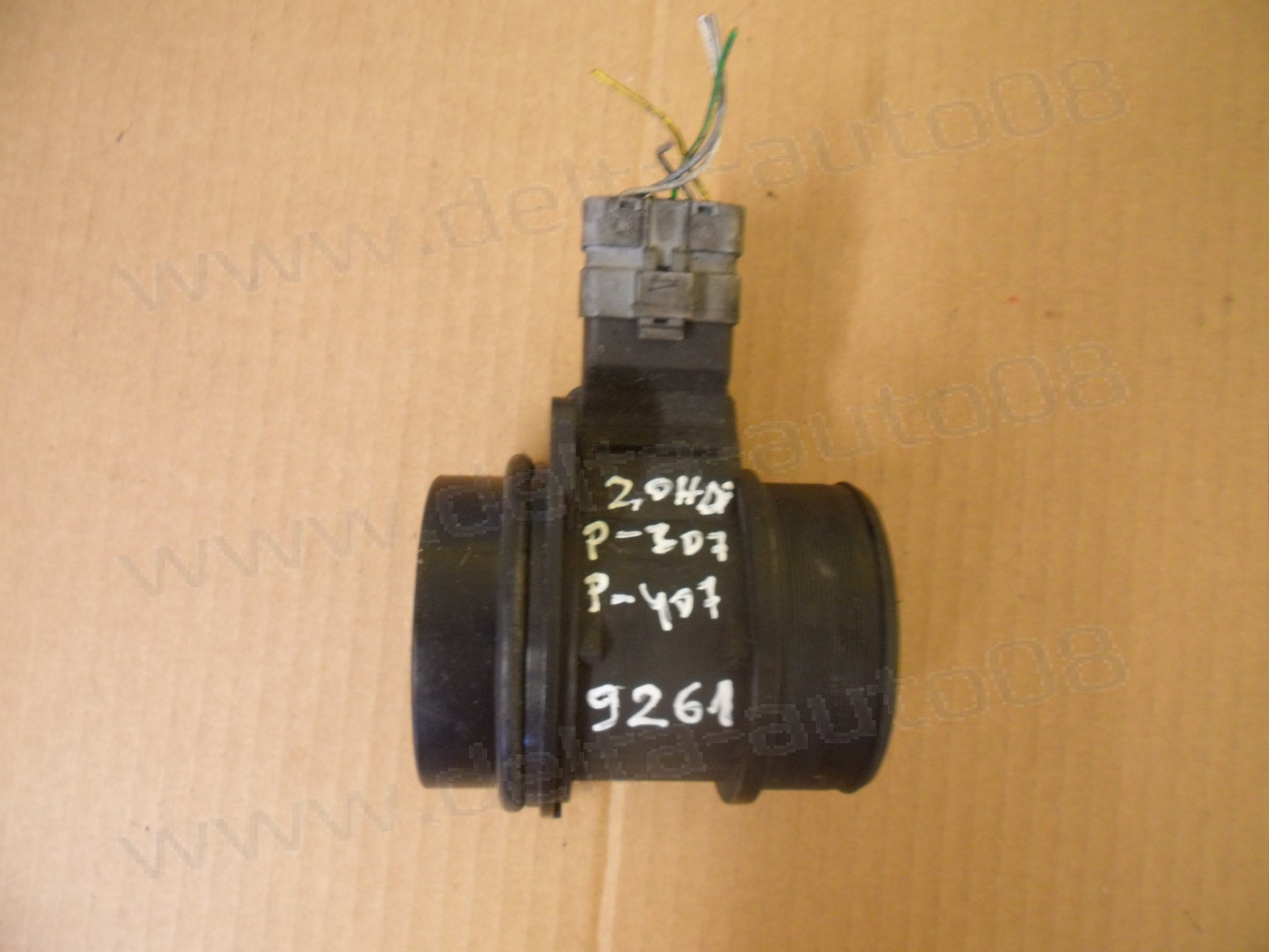 Дебитомер за Citroen, Peugeot 307, 407 2.0 HDi, 5WK9 621, 5WK9621, 9629471080