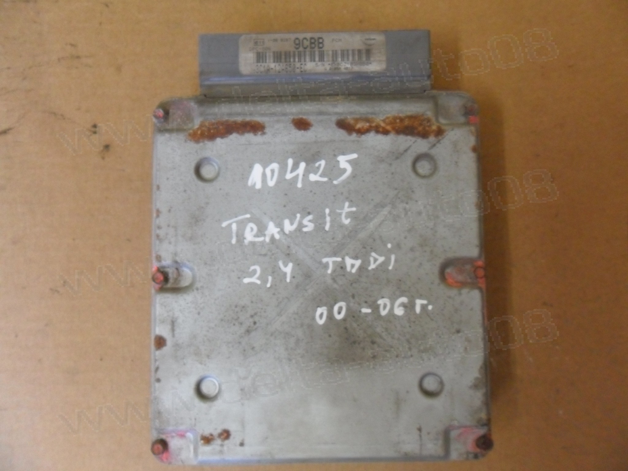 Компютър двигател за Ford Transit 2.4 TDDI, 2000-2006г., 3C1A-12A650-EC, 3C1A12A650EC