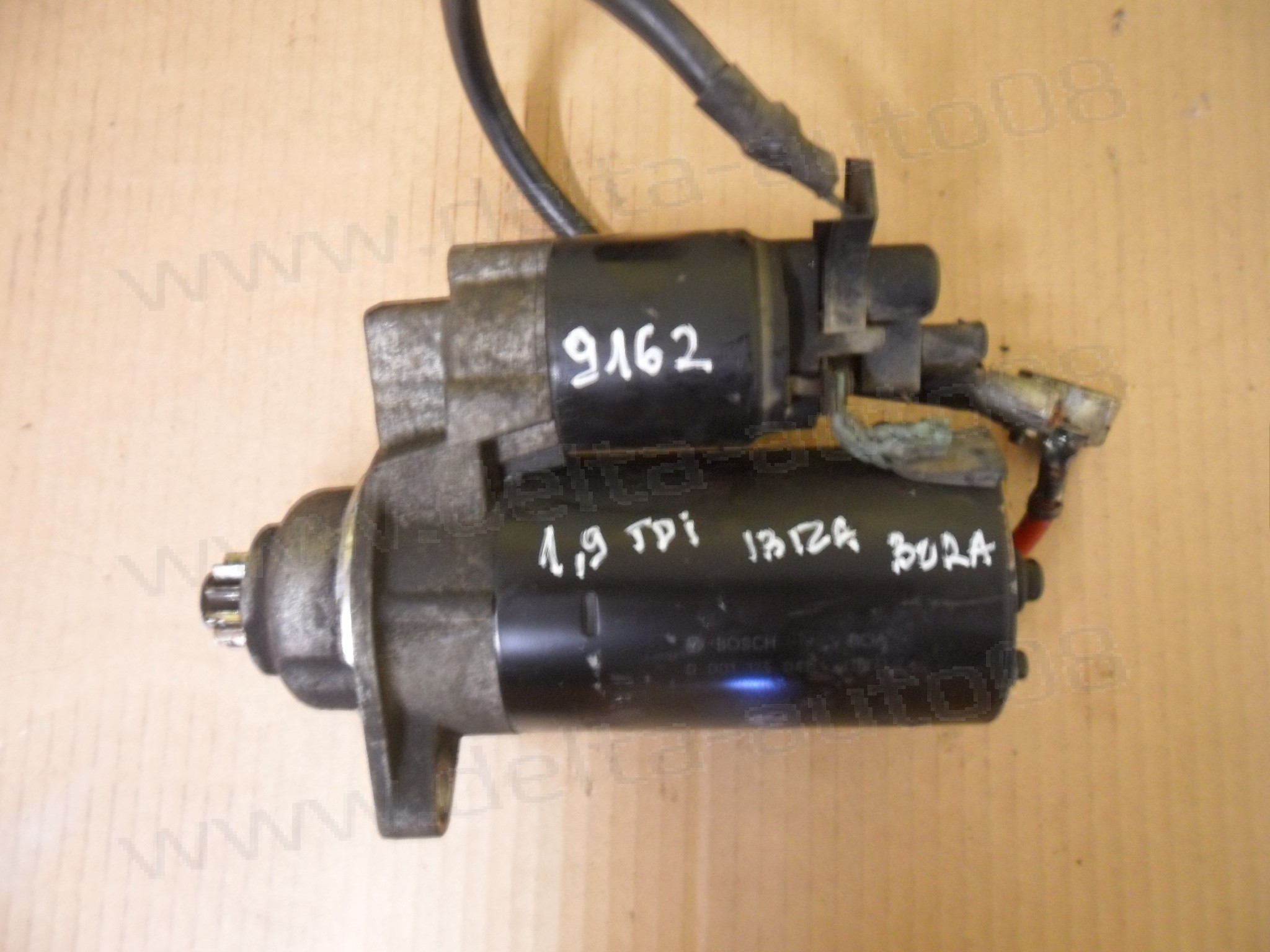 Стартер за Seat Ibiza, 1.9 TDI, 02A 911 024 D, 02A911024D, 0 001 125 042, 0001125042 