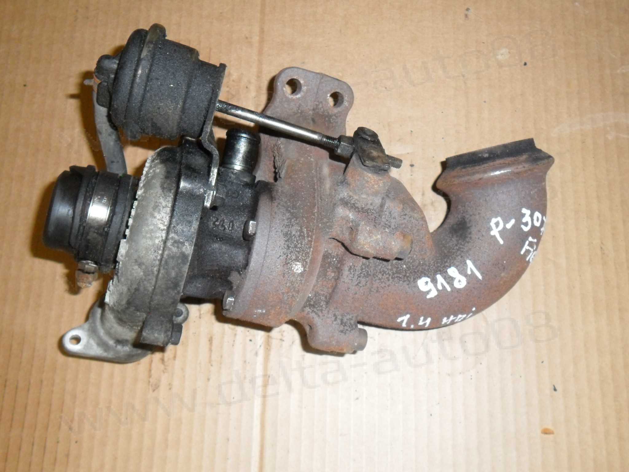 Турбо за Peugeot 307, 1.4 HDI, Ford Fiesra 1.4 TDCI, 5435 101 4861, 54351014861, KP35-435749, KP35435749 