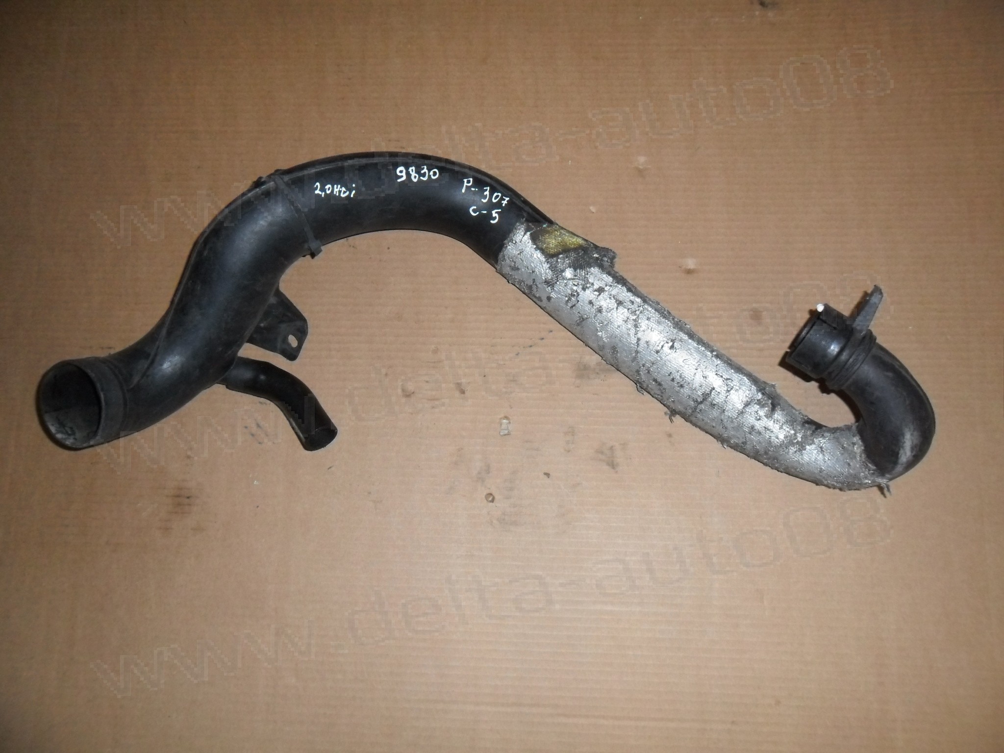 Тръба турбо за Peugeot 307, Citroen C5, 2.0 HDI, 9634125080 