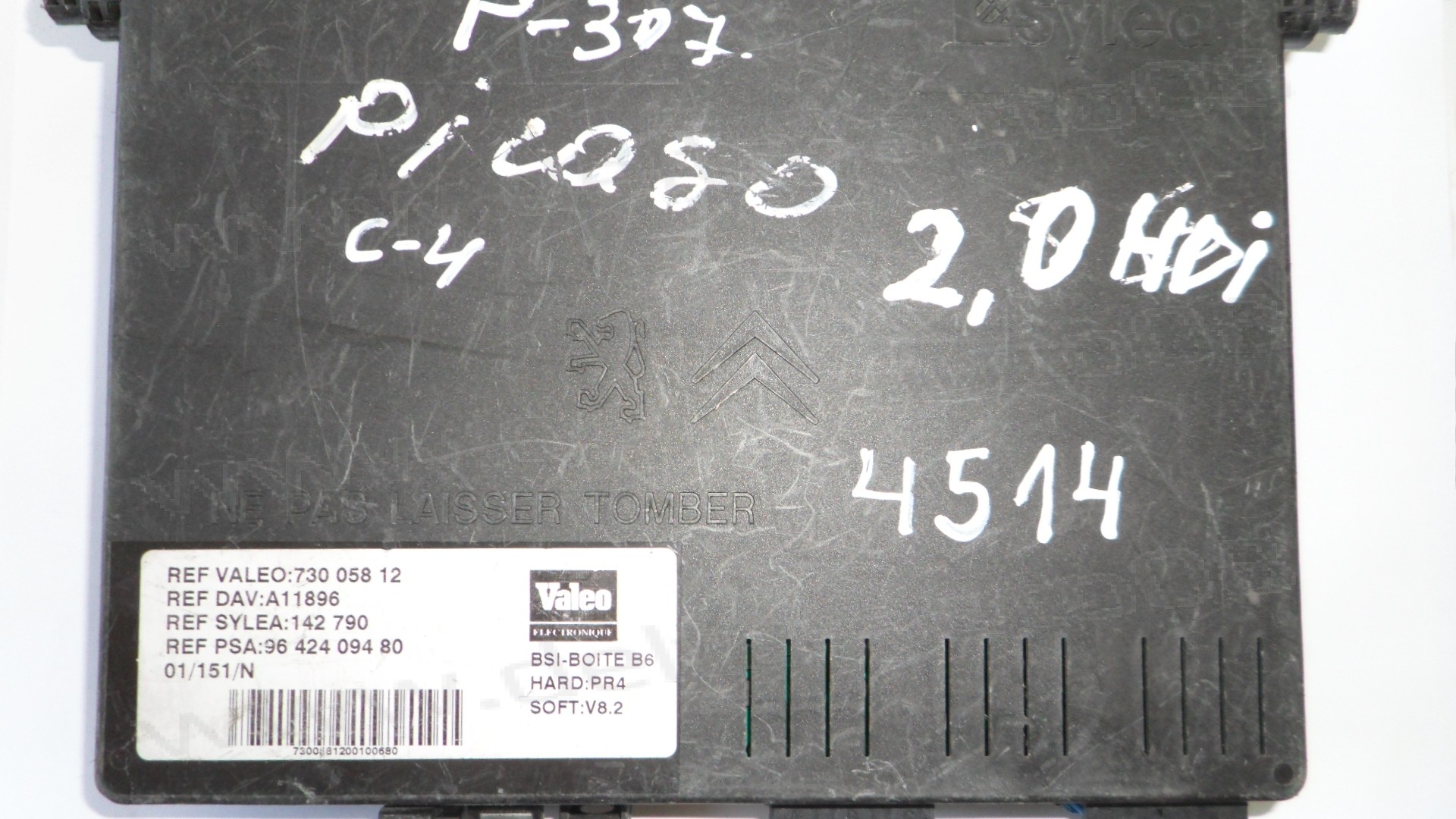 BSI модул за Citroen Xsara Picasso 2.0 HDi   730 058 12, 73005812, 96 424 094 80, 9642409480
