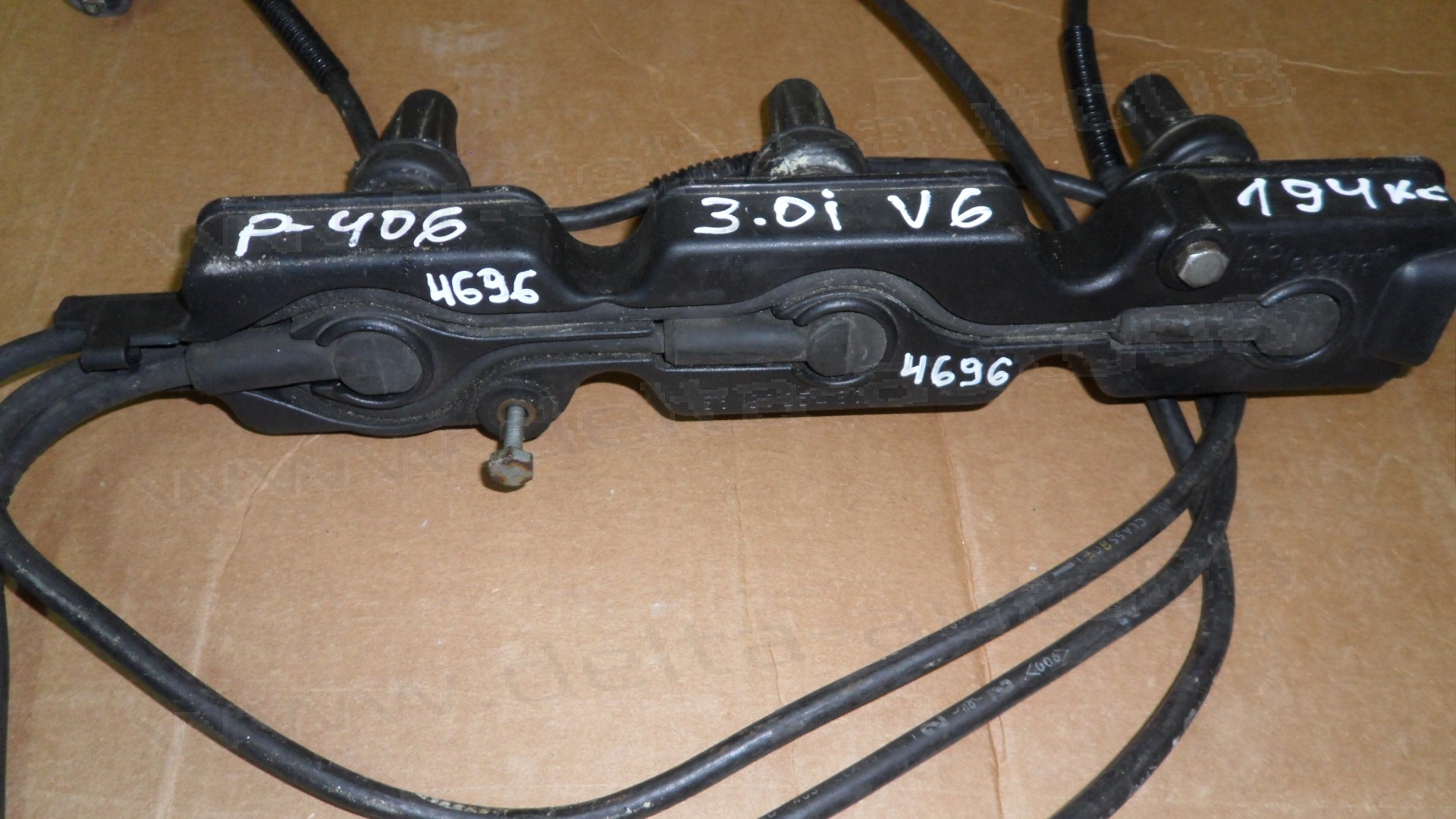 Бобина за Peugeot 406 3.0i V6 1999г.,  96 190 254 80, 9619025480, 2 526 935, 2526935, 17 31 19, 173119