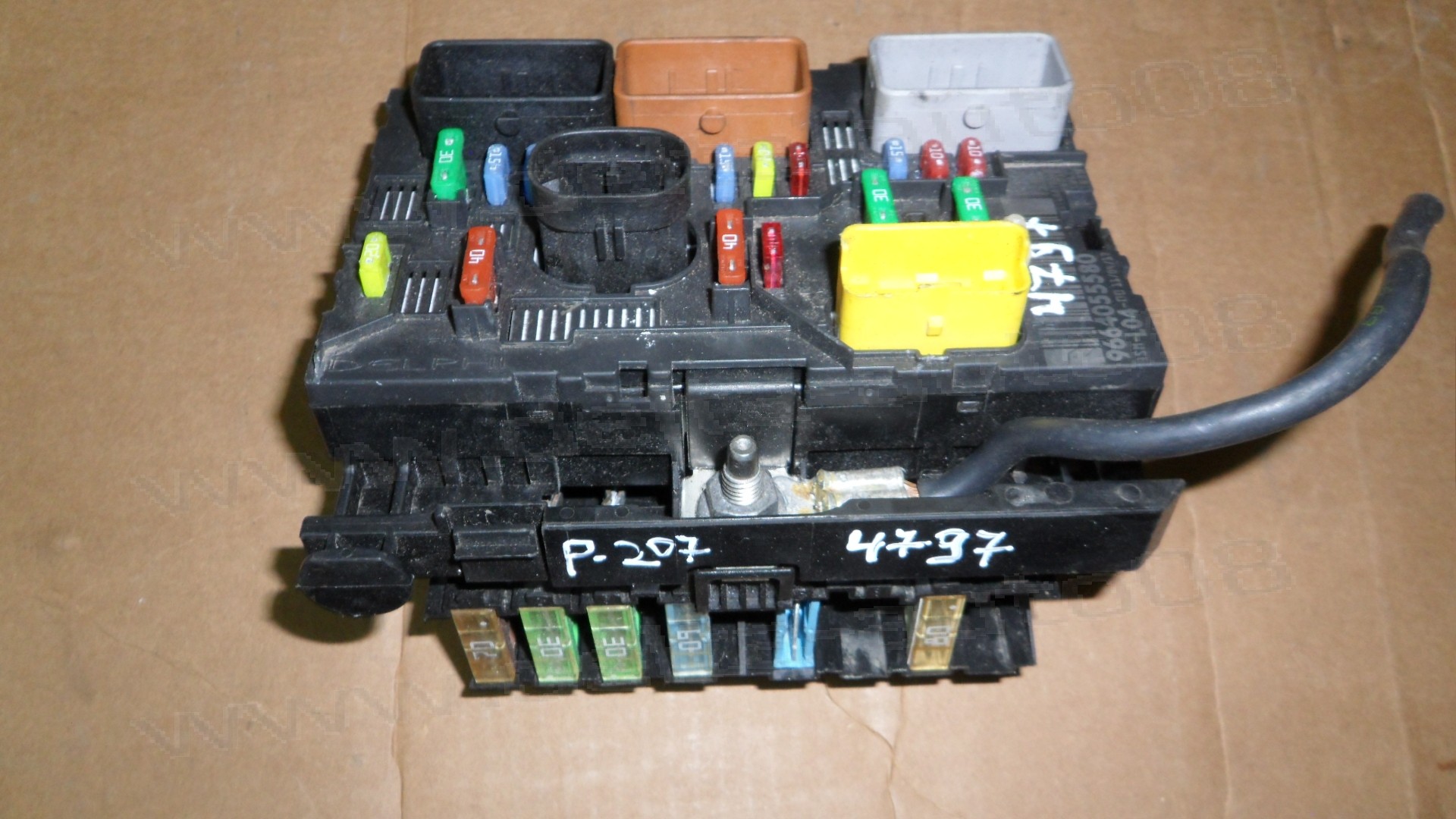 BSM модул за Peugeot 207 1.6 HDi  9664055580, BSM-L04-00, BSM-L04, BSL L04, BSML04