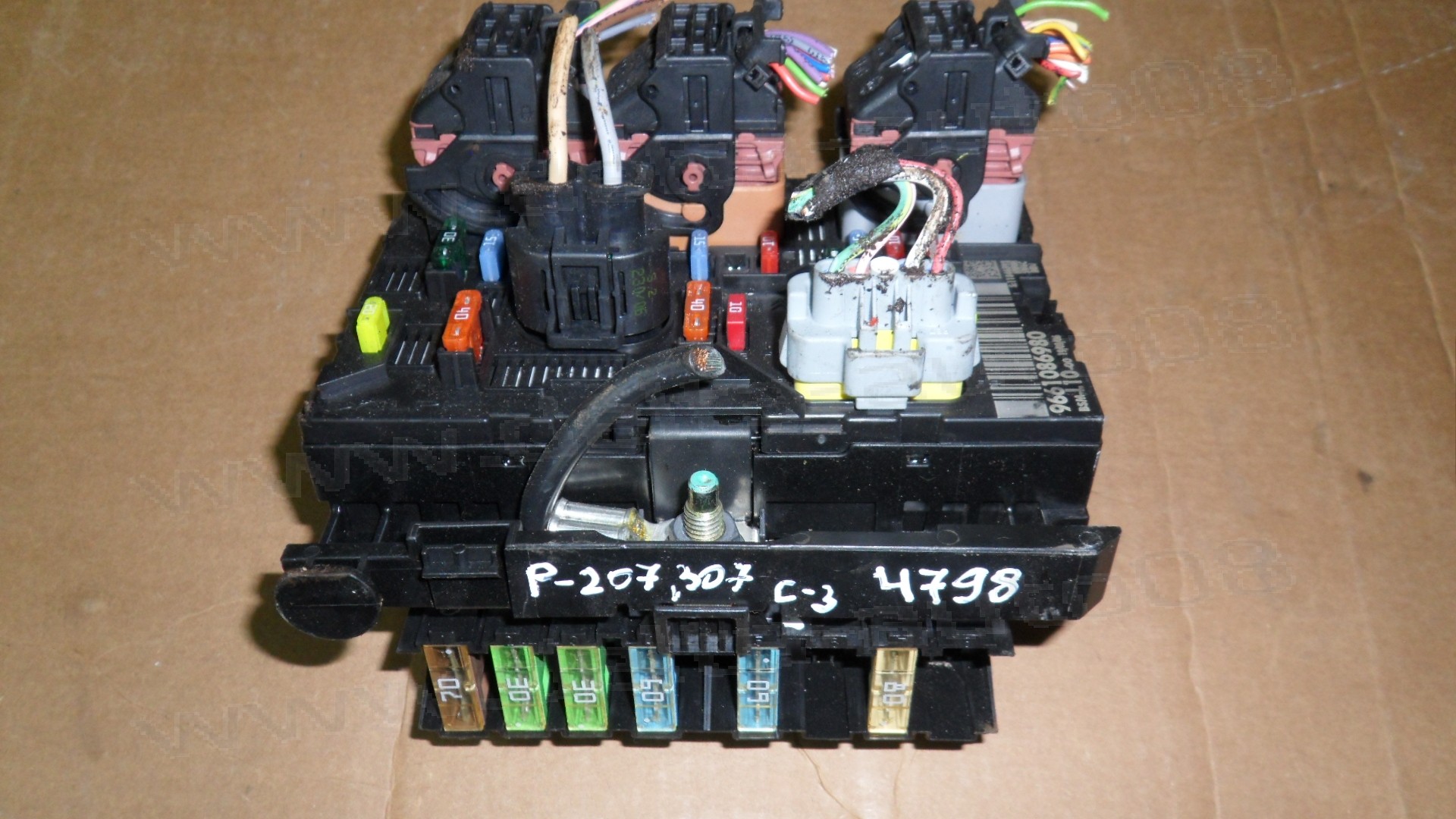 BSM модул за Peugeot 207, 307, Citroen C3   9661086980, BSM-L10-00, BSM-L10,, BSM L10 00, BSM L10, BSML10, BSML1000 
