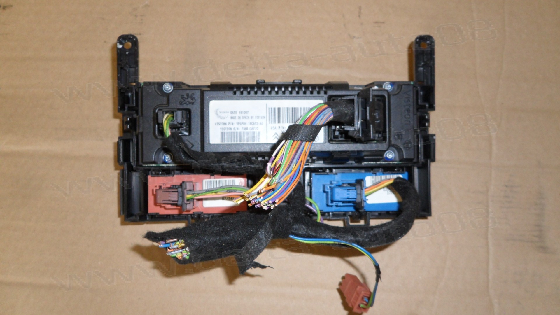 Панел контрол климатроник, Citroen C5 II, 2004-2008г., 96 573 328 YW 03, 96573328YW03