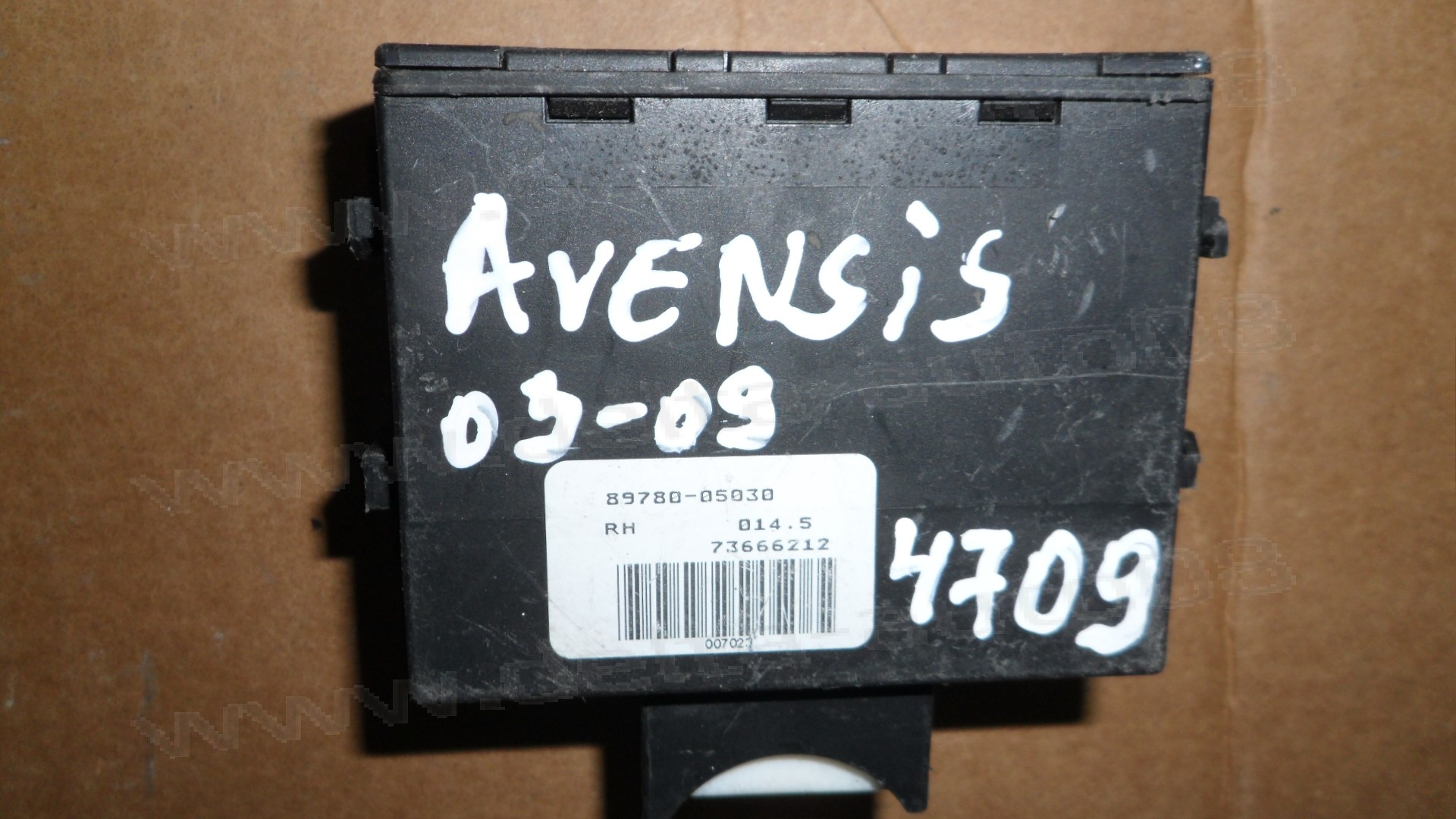 Имобилайзер за Toyota Avensis MK2  2003-2009г., 89780-05030, 8978005030, 89780 05030, 73666212
