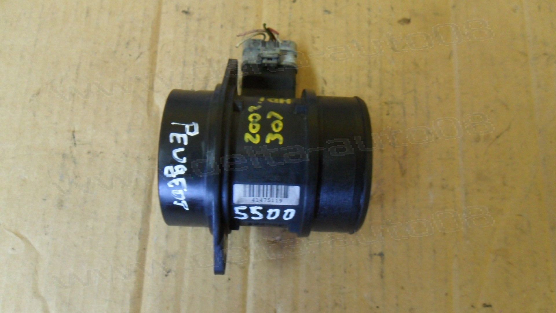 Дебитомер за Citroen, Peugeot, Fiat 2.0 HDI, 5WK9 621, 5WK9621, 9629471080