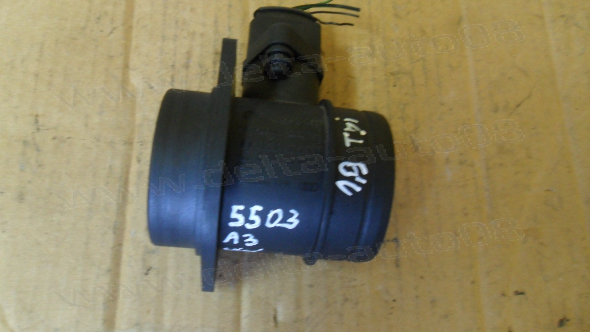 Дебитомер за VW, Audi A3, 1.9 TDI, 2003 - 2007г., 0 281 002 531, 0281002531, 038 906 461 B, 038906461B