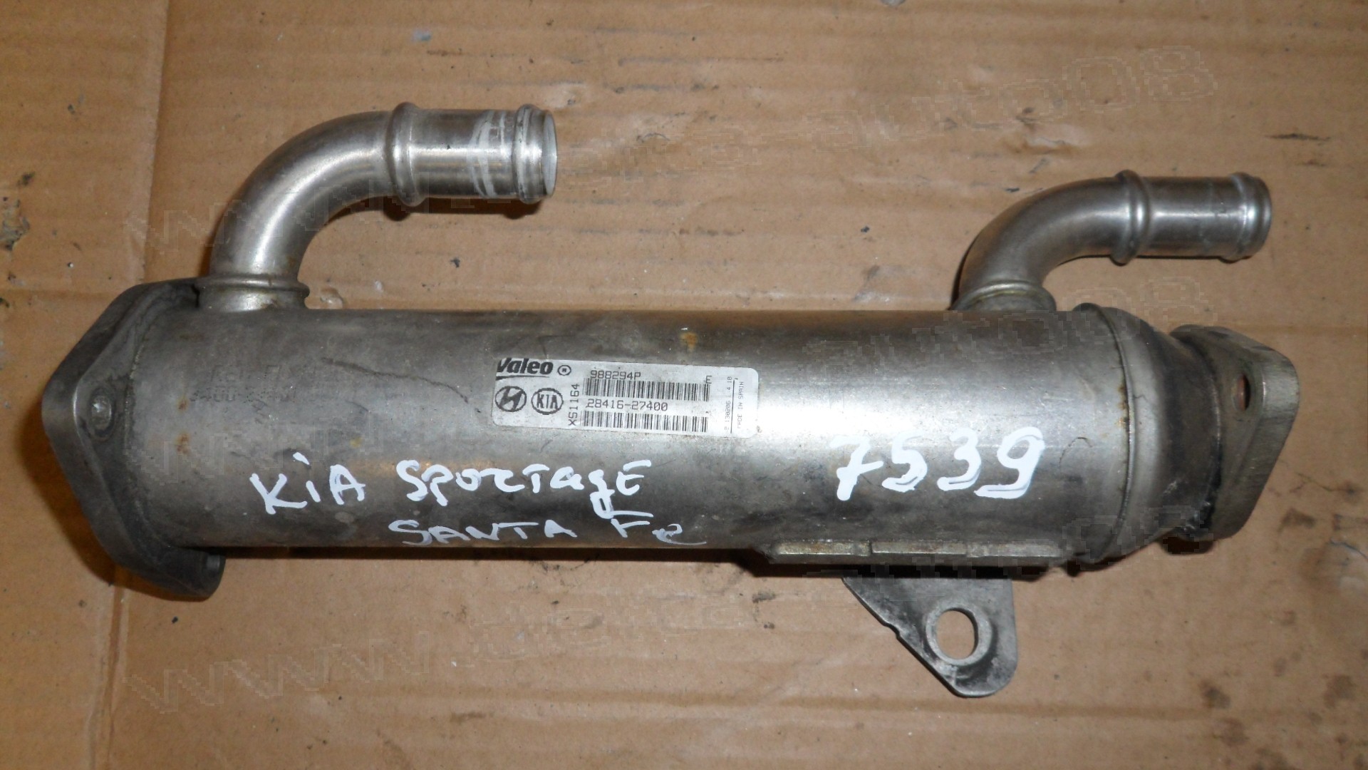 EGR охладител за Hyundai Santa Fe 2.0 CRDI, 2006-2012г., 988294P,  28416-27400 