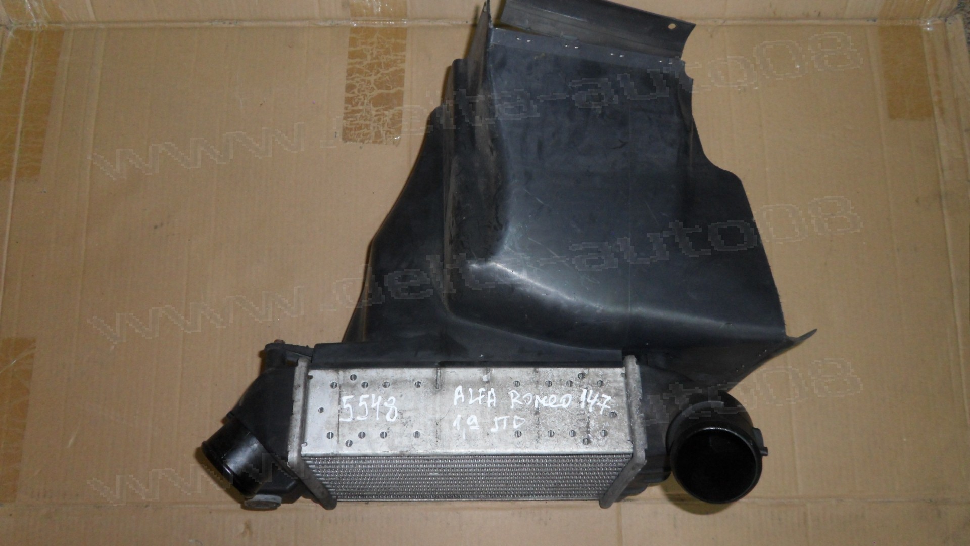 Интеркулер за Alfa Romeo 147, 1.9 JTD, 46744880, 1724301