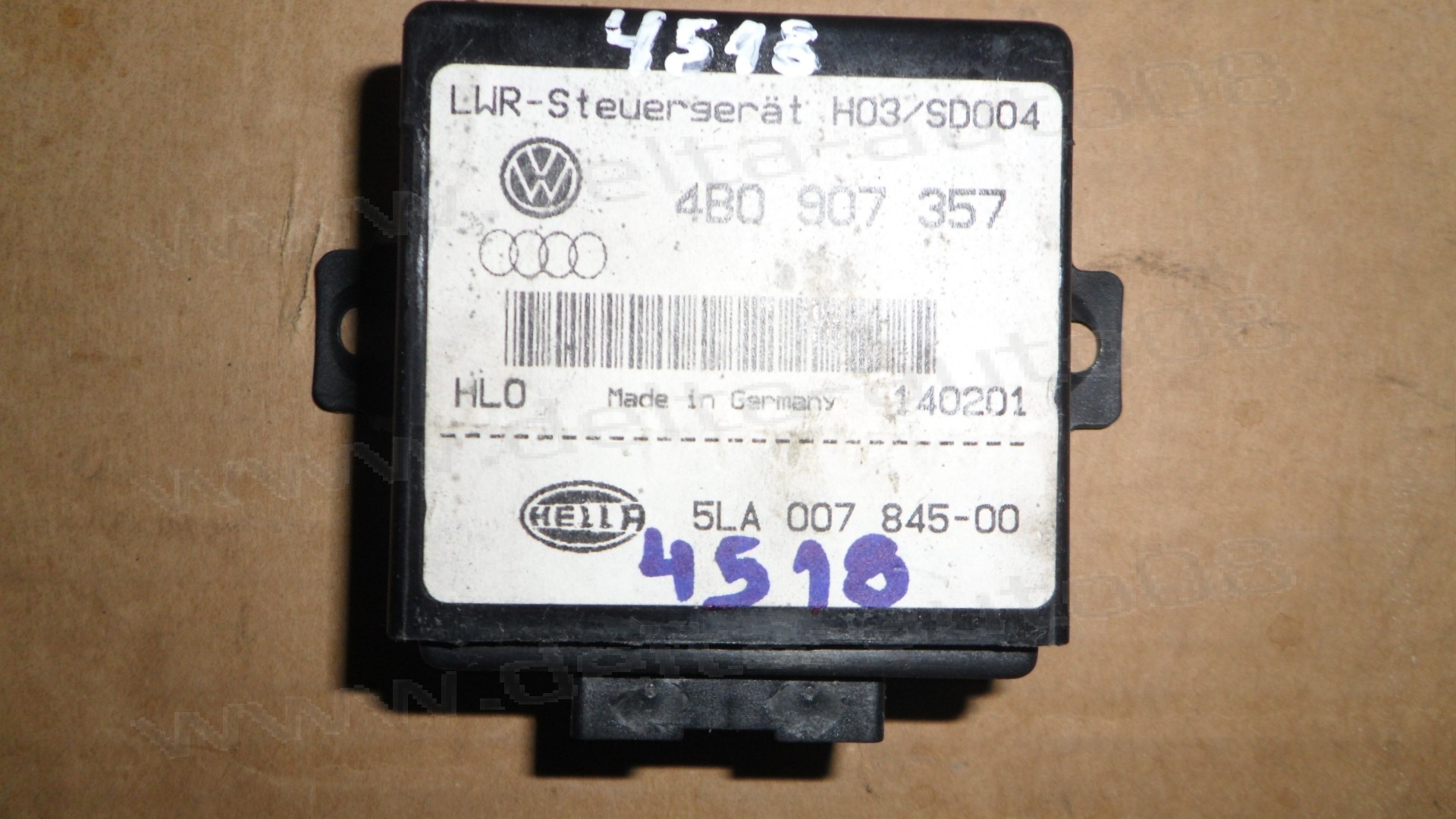 Модул светлини за Audi A6, VW   1997 - 2002г.     4B0 907 357, 4B0907357, 5LA 007 845-00, 5LA007845-00, 5LA00784500