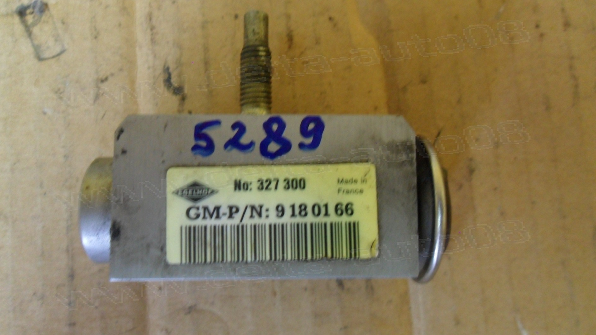Разширителен клапан климатичен контрол за Fiat Croma, Saab 9-3, 2005 - 2010г., 327 300, 327300, 9 18 01 66, 9180166